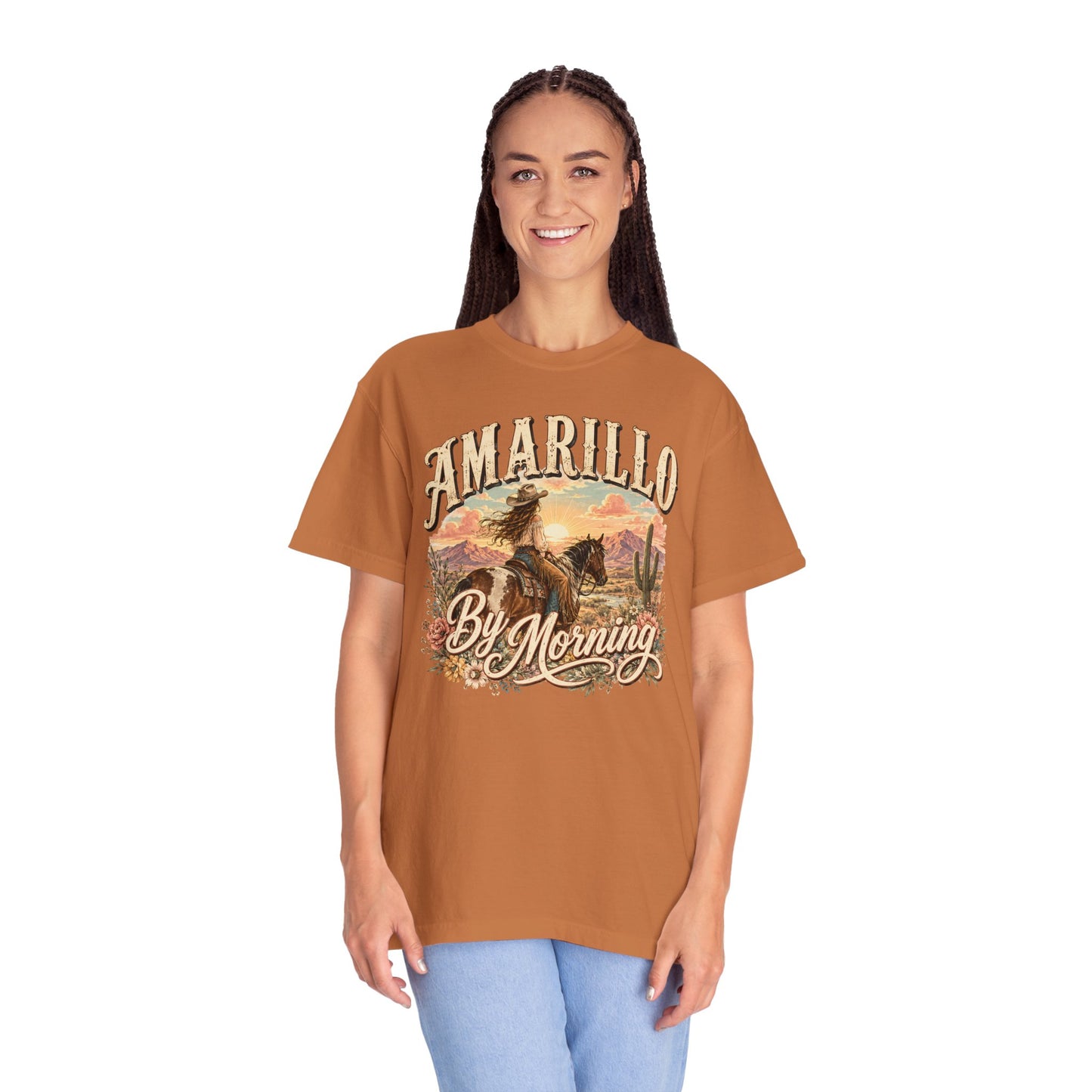 Amarillo By Morning Cowboy T-Shirt — Western Rodeo Graphic Tee
