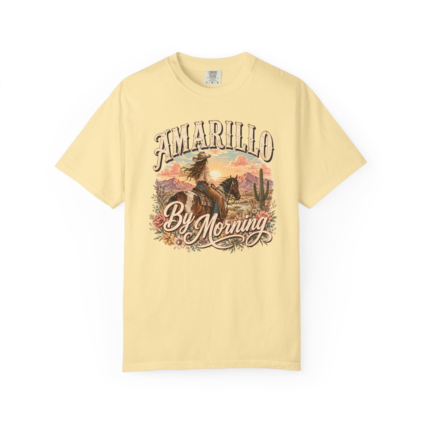 Amarillo By Morning Cowboy T-Shirt — Western Rodeo Graphic Tee