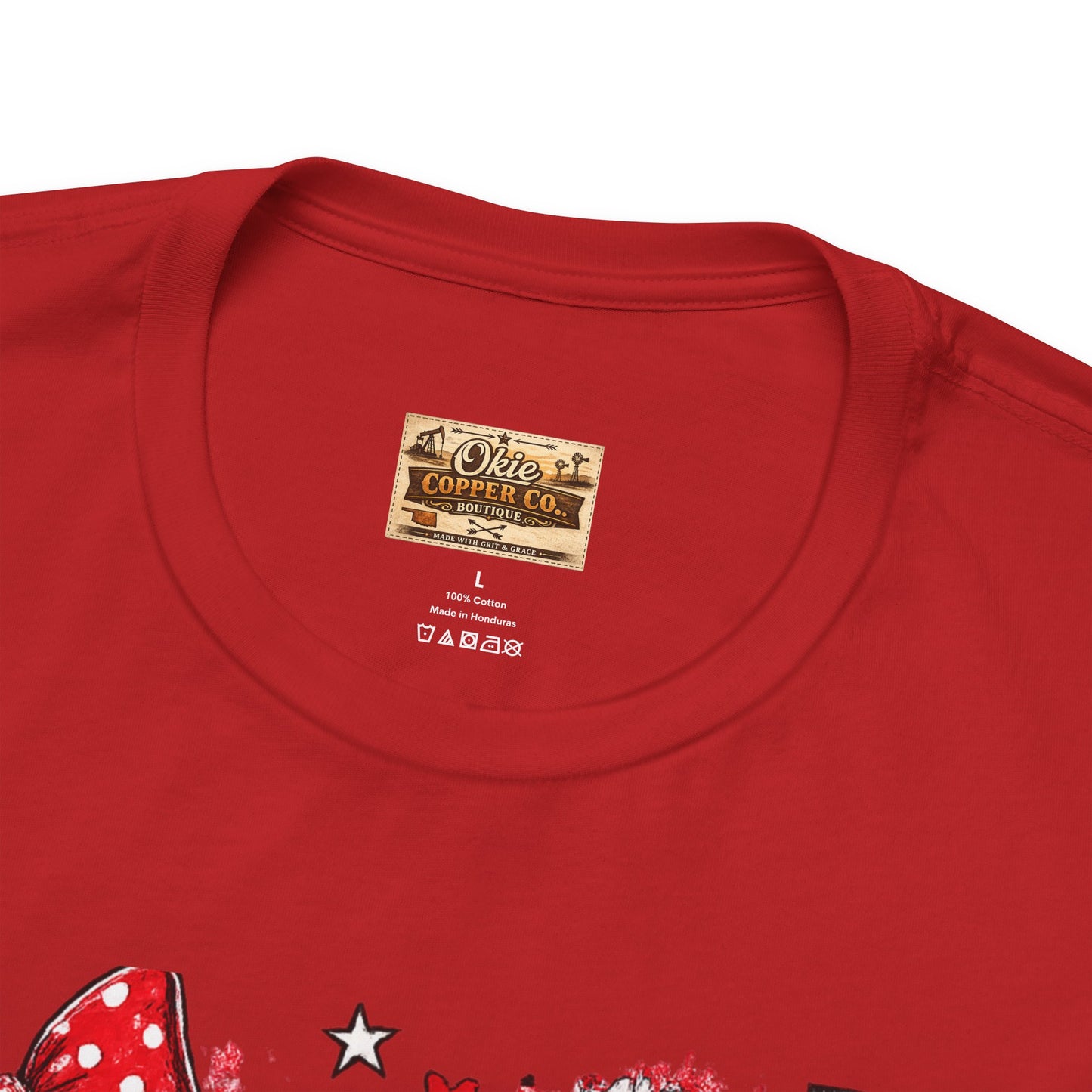 Ridgerunners Pride T-Shirt — School Mascot Red & Black Graphic Tee