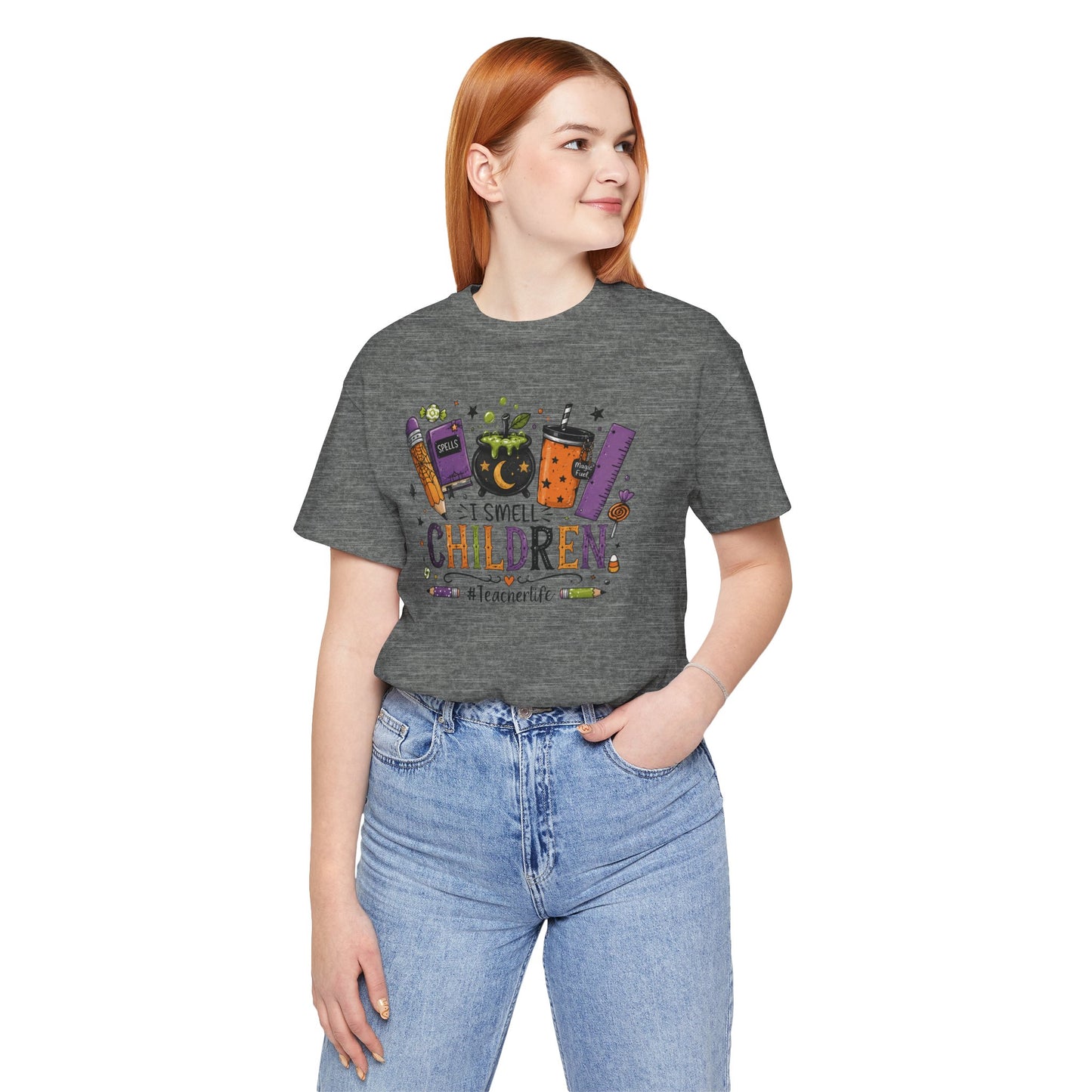 I Smell Children Halloween Teacher T-Shirt