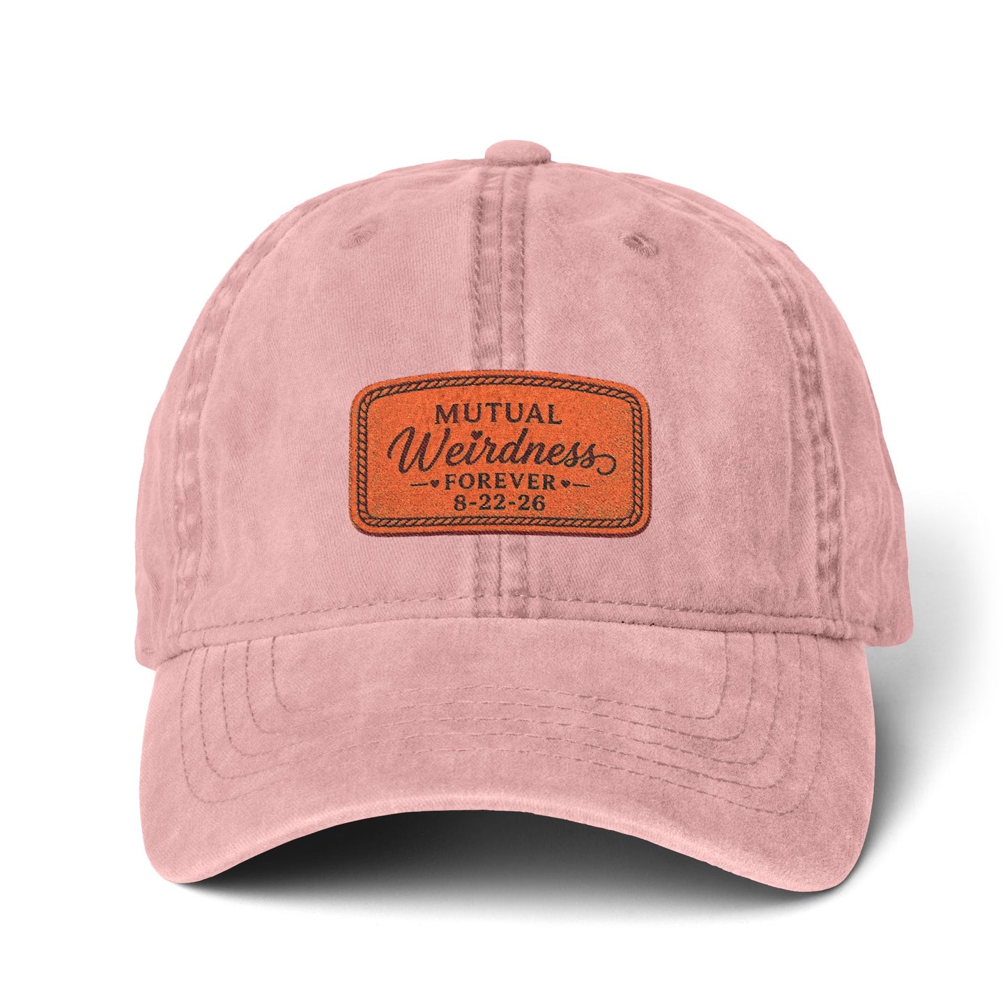 Women's Pigment-Dyed Cap with Fashion Undervisor (Embroidery)