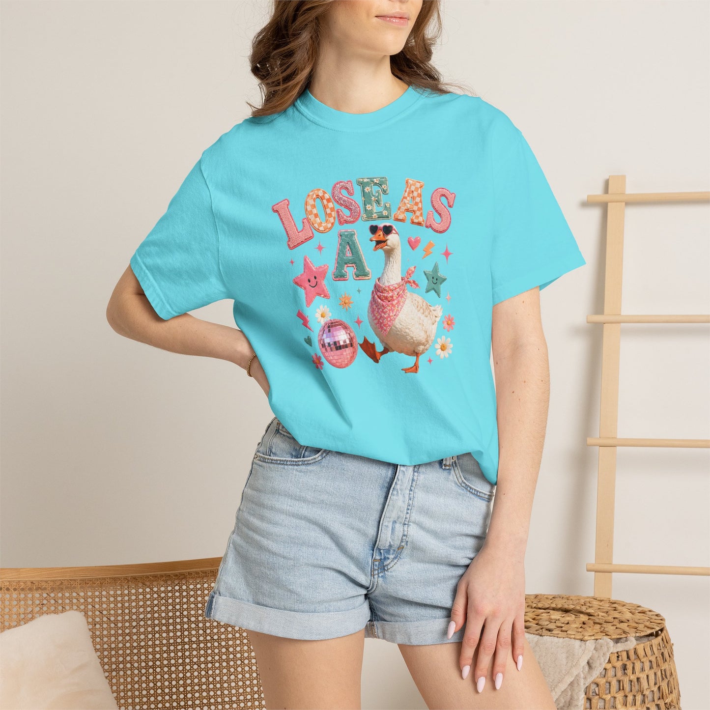 Lose As A Goose T-Shirt — Cute Retro Duck Graphic Tee