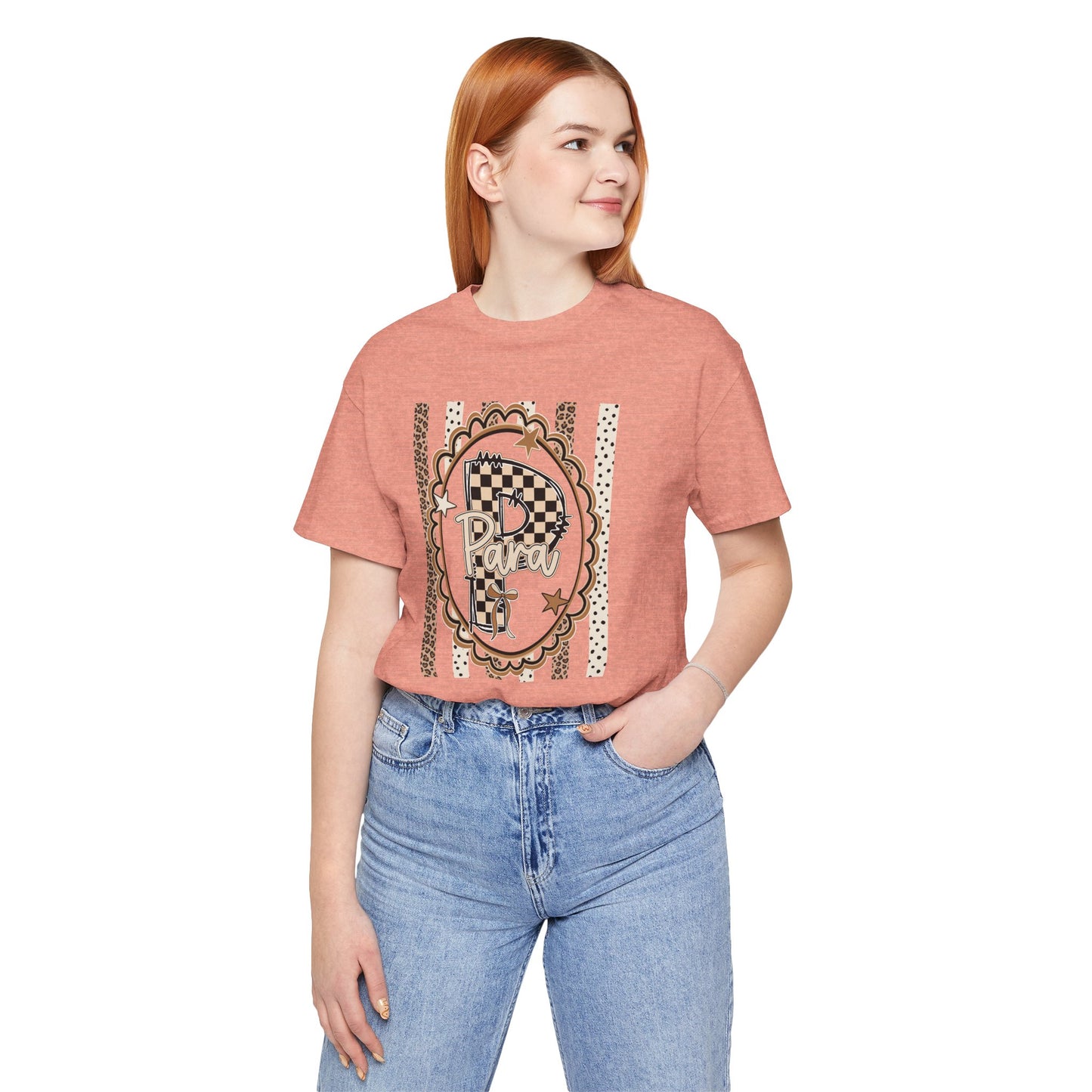 Retro Checkerboard Graphic Tee — Father’s Day Vintage Plaid Dad Shirt
