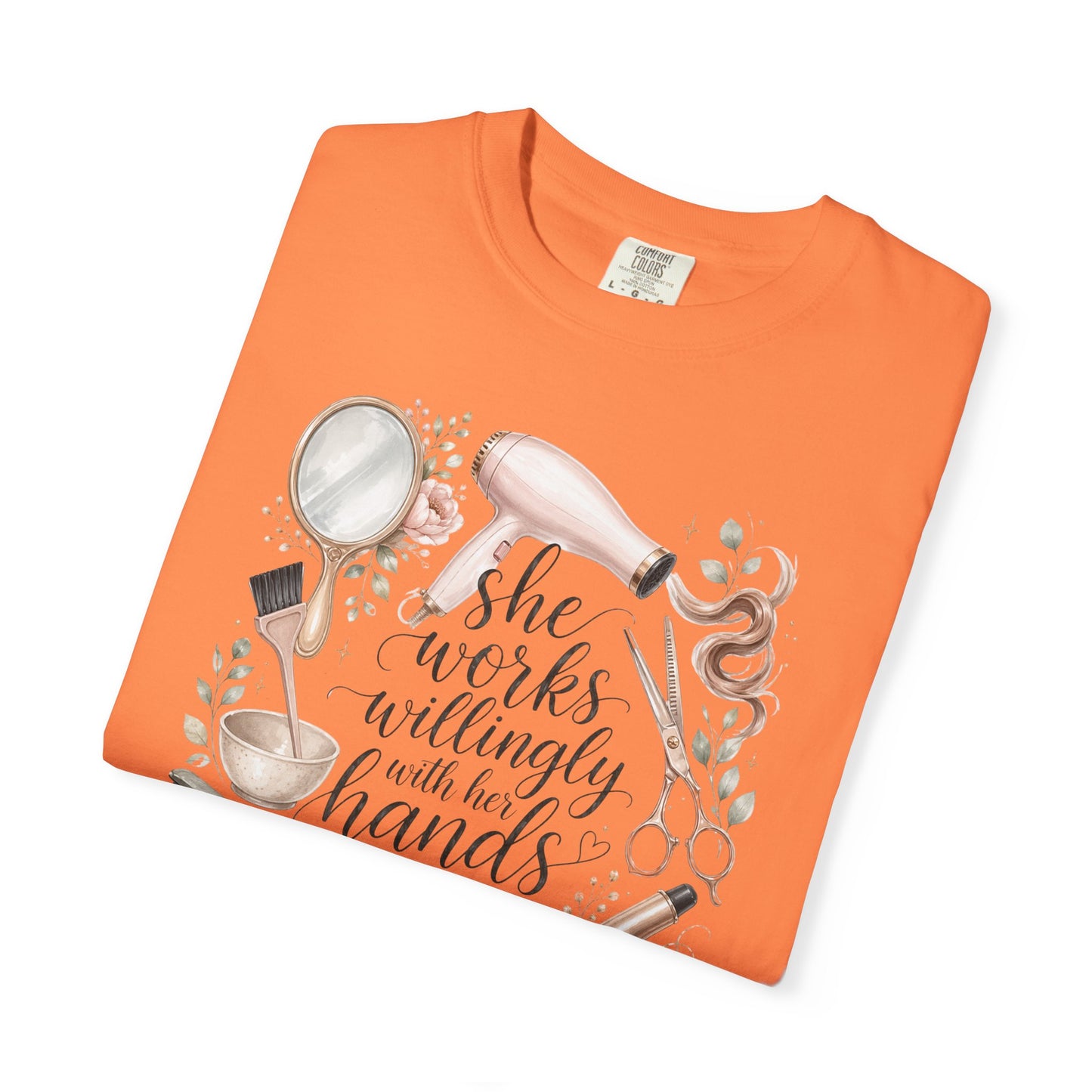 She Works Willingly with Her Hands – Women’s Baking T-Shirt