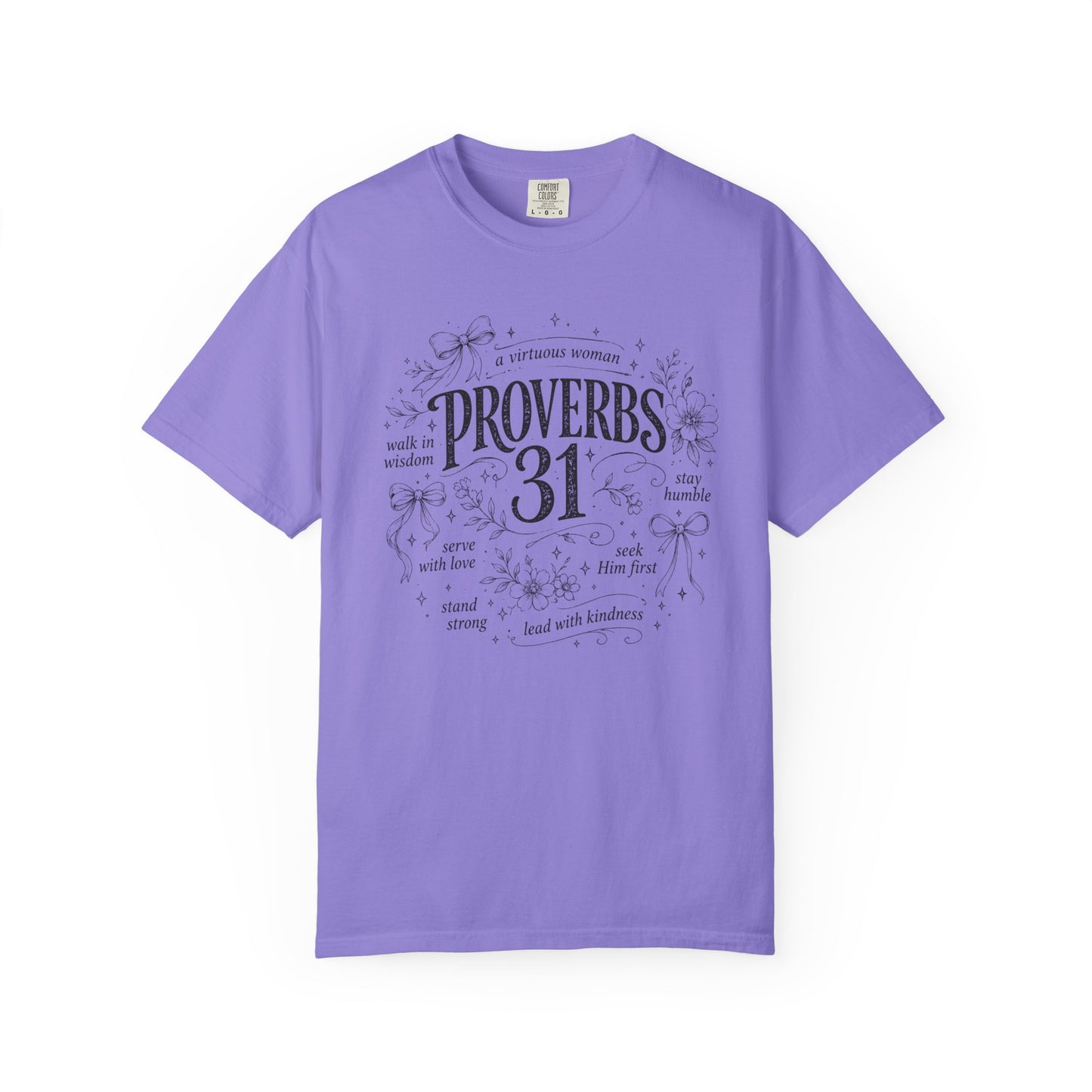 Proverbs 31 Inspirational T-Shirt — Faith-Based Scripture Graphic Tee