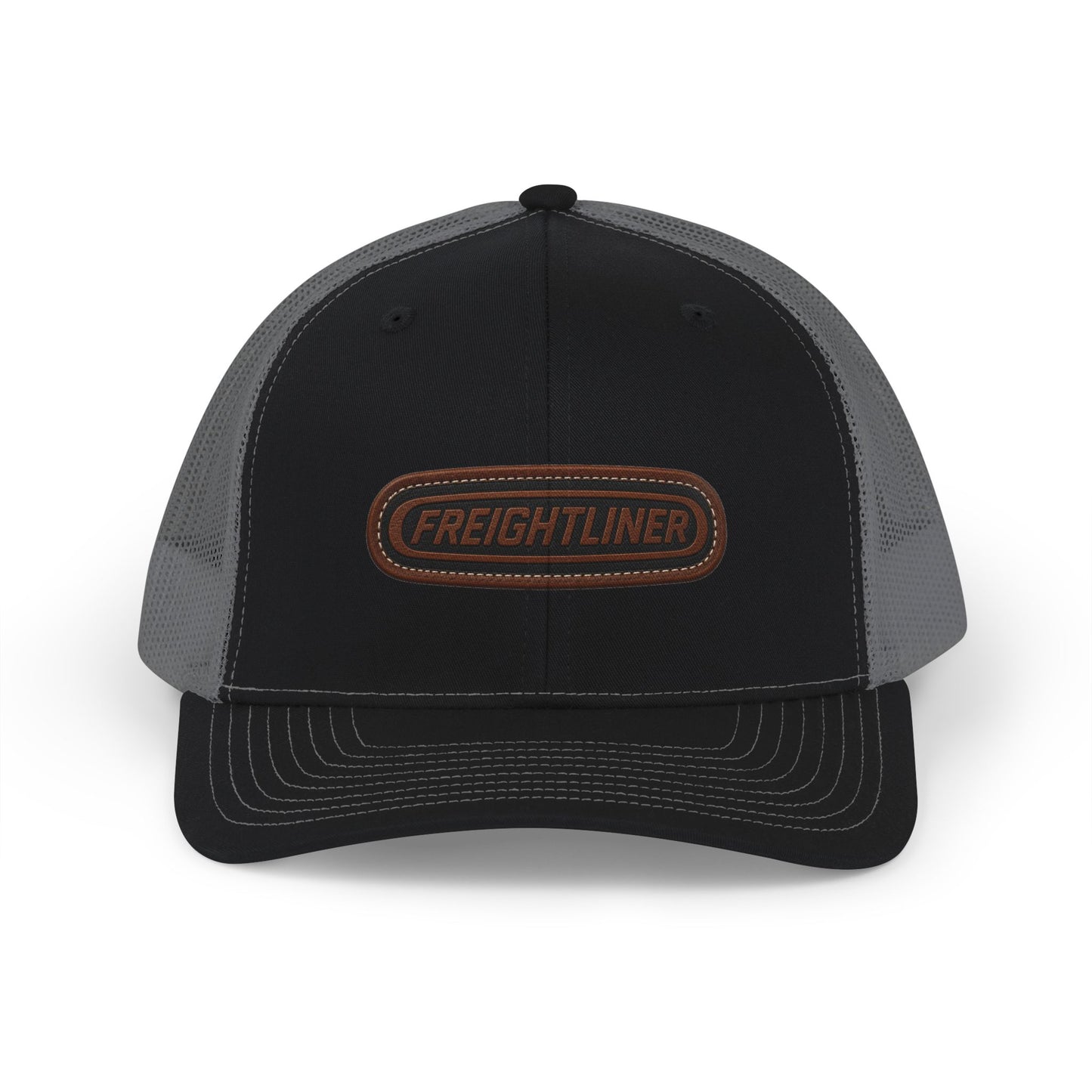 Freightliner Leather Patch Trucker Cap