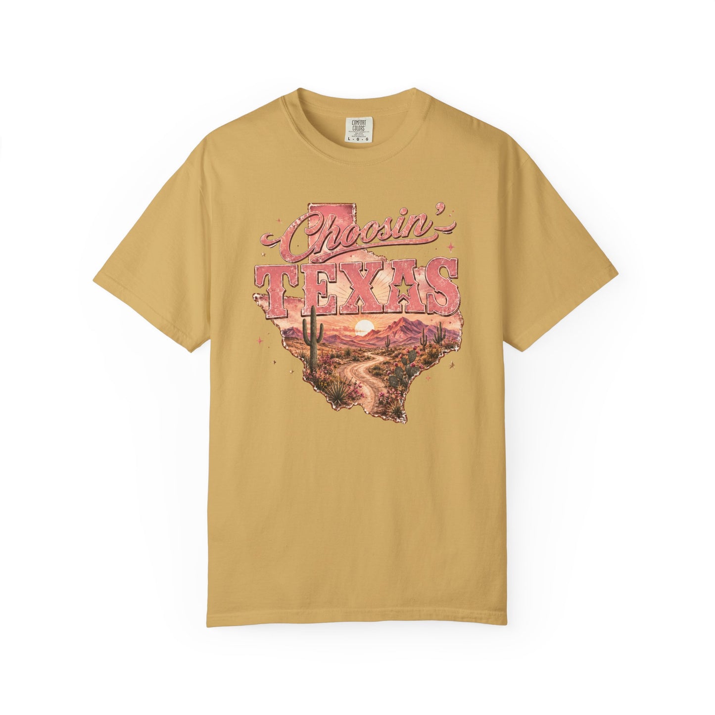 Chasin' Texas T-Shirt — Vintage Desert State Graphic Tee