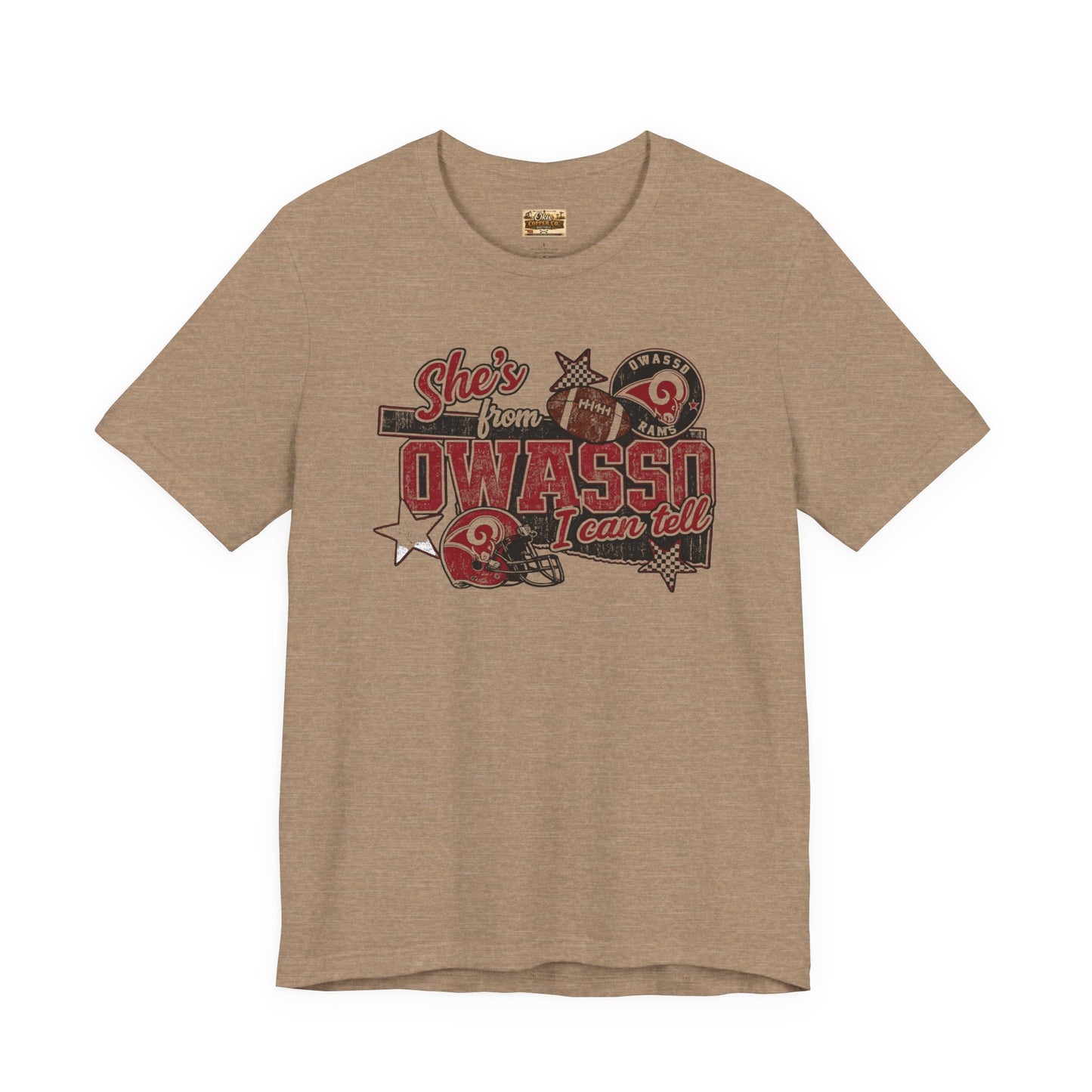 Owasso Pride T-Shirt – "She's from Owasso I can tell" Graphic Tee