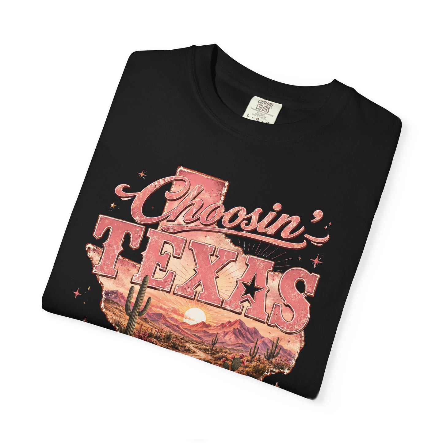 Chasin' Texas T-Shirt — Vintage Desert State Graphic Tee