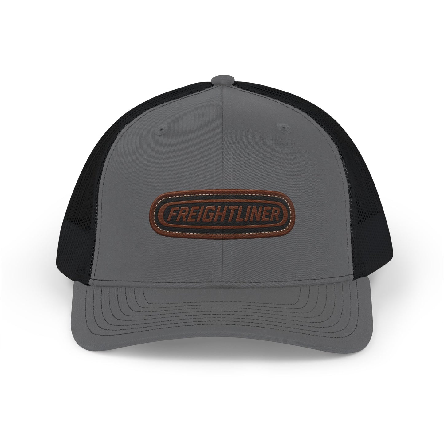 Freightliner Leather Patch Trucker Cap