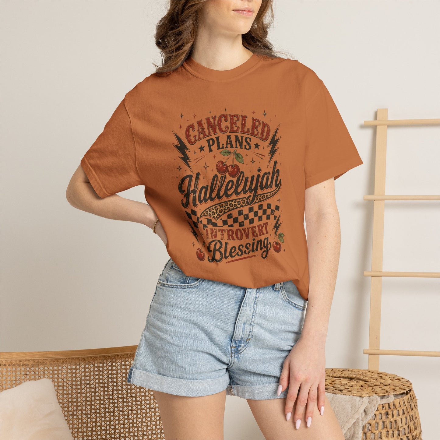 Canceled Plans Hallelujah Introvert Blessing T-Shirt