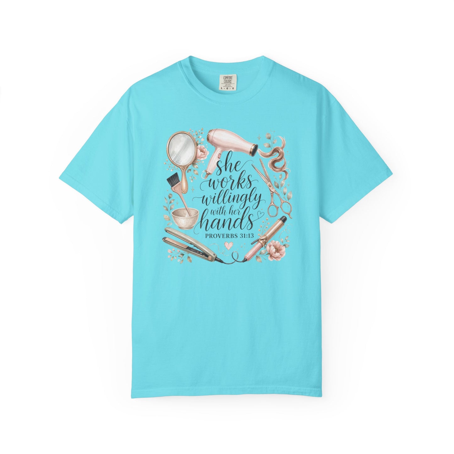 She Works Willingly with Her Hands – Women’s Baking T-Shirt