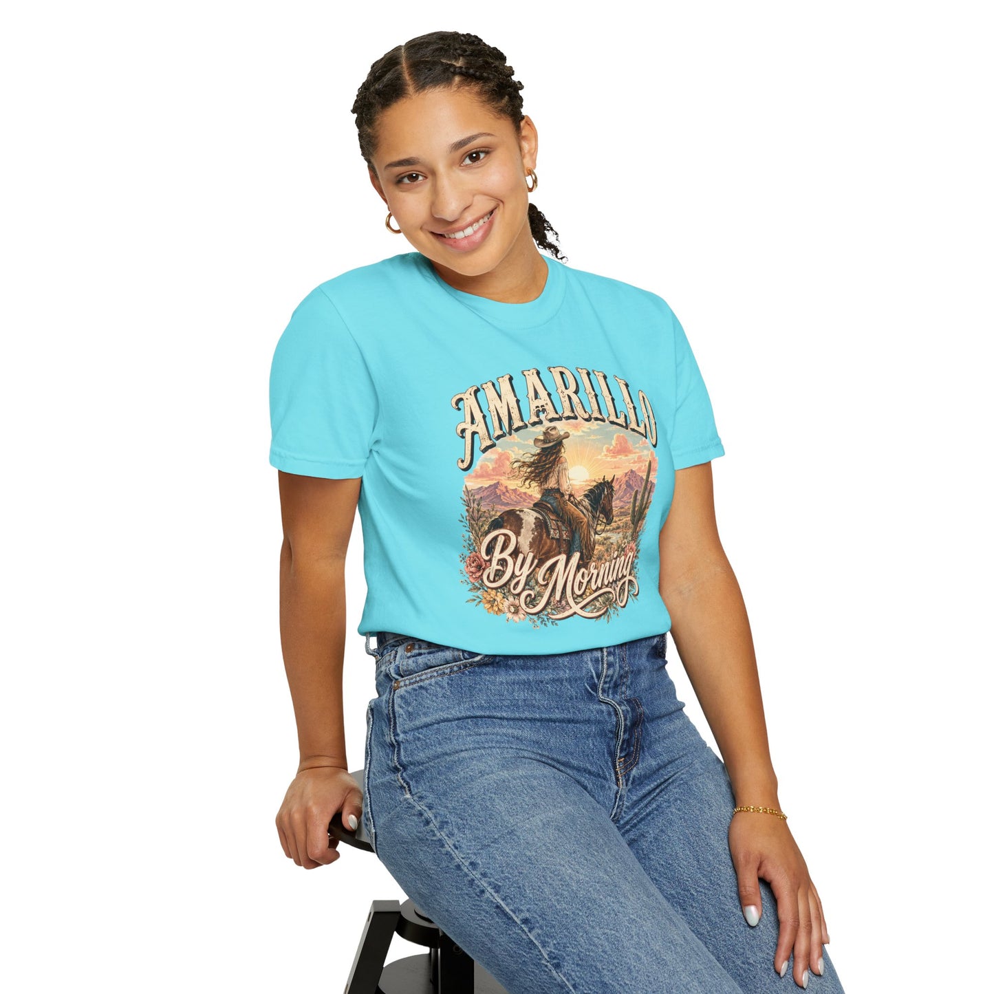 Amarillo By Morning Cowboy T-Shirt — Western Rodeo Graphic Tee