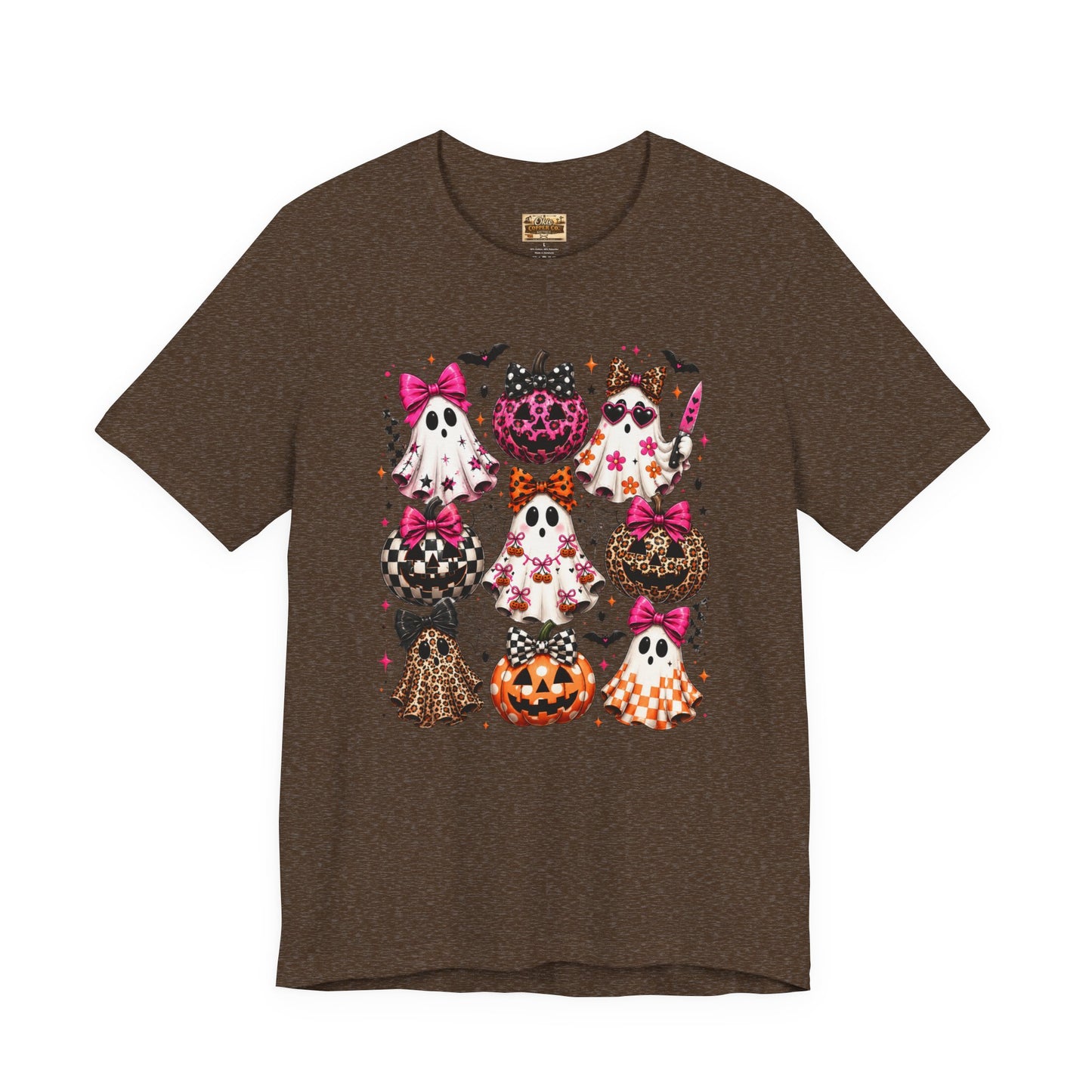 Halloween Kitty Pumpkins Tee