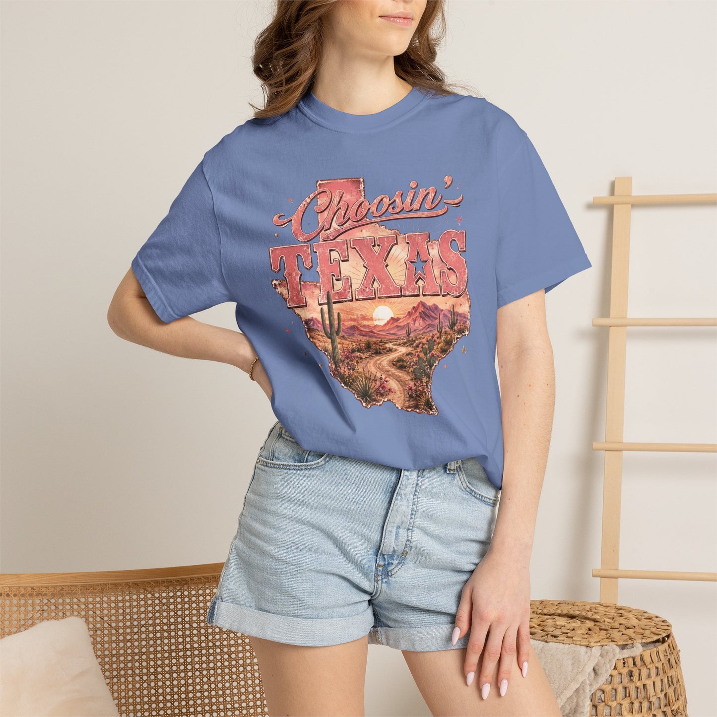 Chasin' Texas T-Shirt — Vintage Desert State Graphic Tee