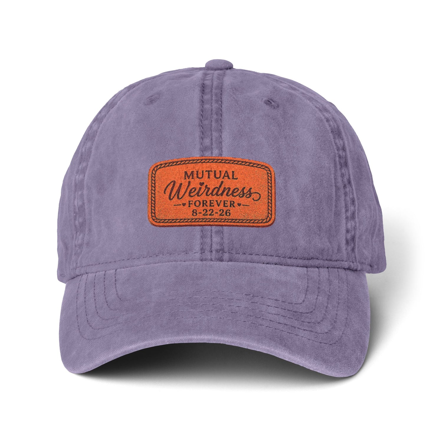 Women's Pigment-Dyed Cap with Fashion Undervisor (Embroidery)