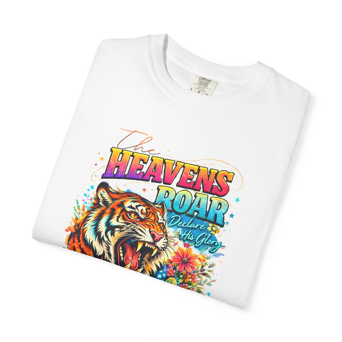 Heaven's Roar Tiger Graphic T-Shirt