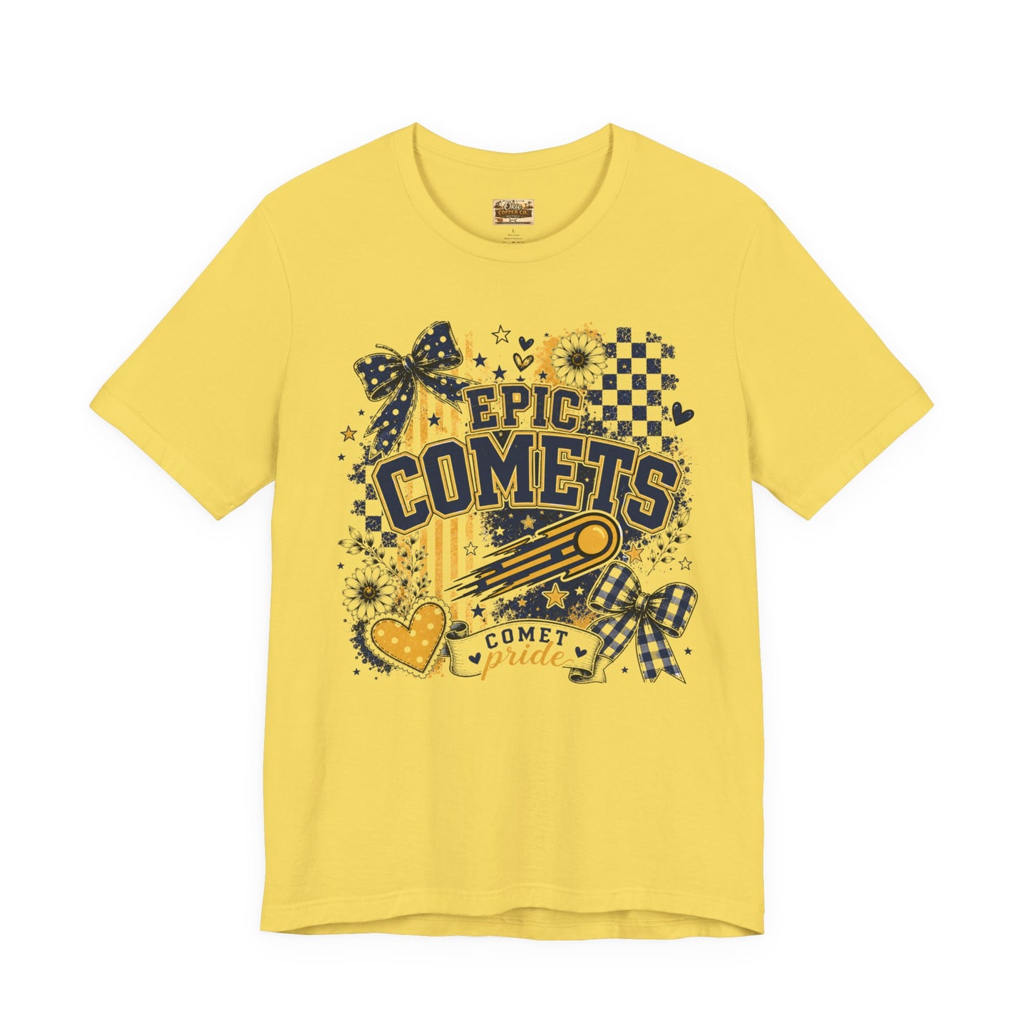 Epic Comets Graphic Tee — Comet Pride School Spirit T‑Shirt