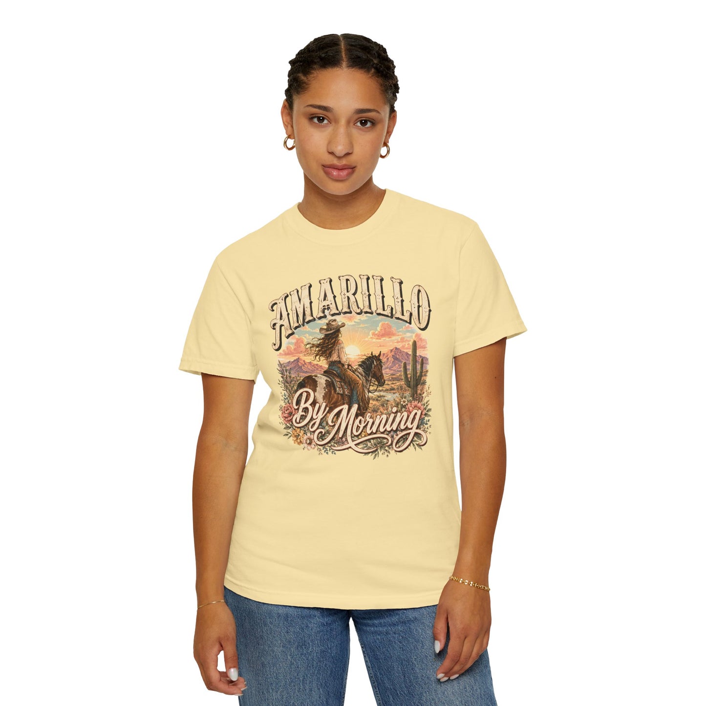 Amarillo By Morning Cowboy T-Shirt — Western Rodeo Graphic Tee