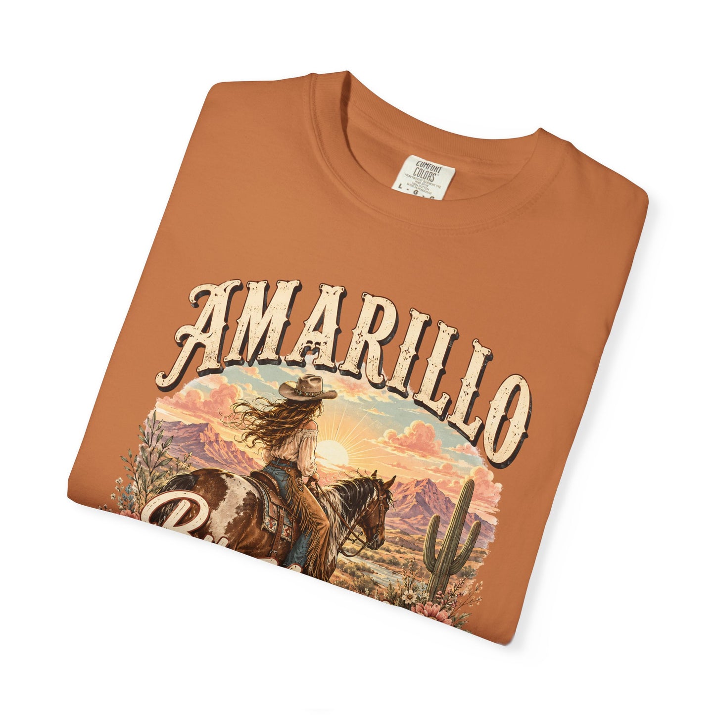 Amarillo By Morning Cowboy T-Shirt — Western Rodeo Graphic Tee