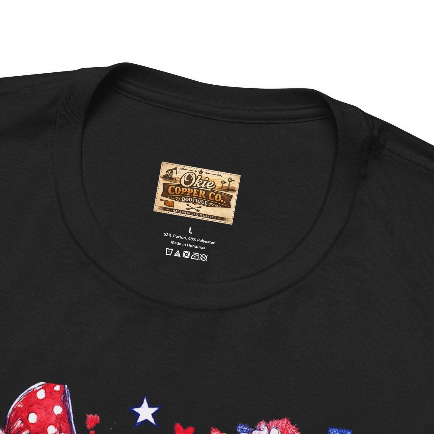 Spartans Pride Graphic Tee — Red, White & Blue School Spirit T-Shirt