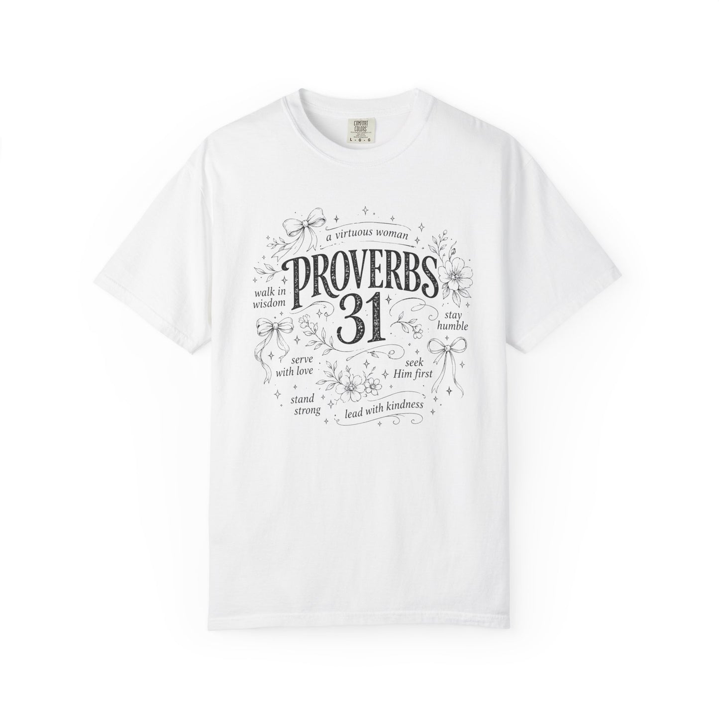 Proverbs 31 Inspirational T-Shirt — Faith-Based Scripture Graphic Tee