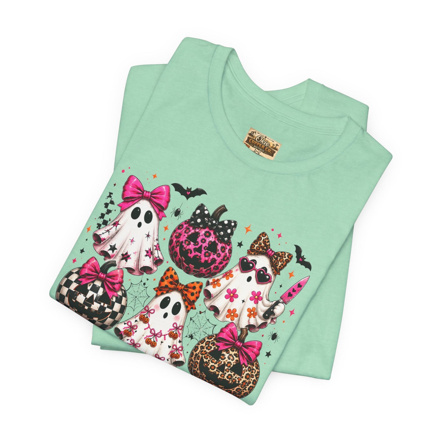 Halloween Kitty Pumpkins Tee