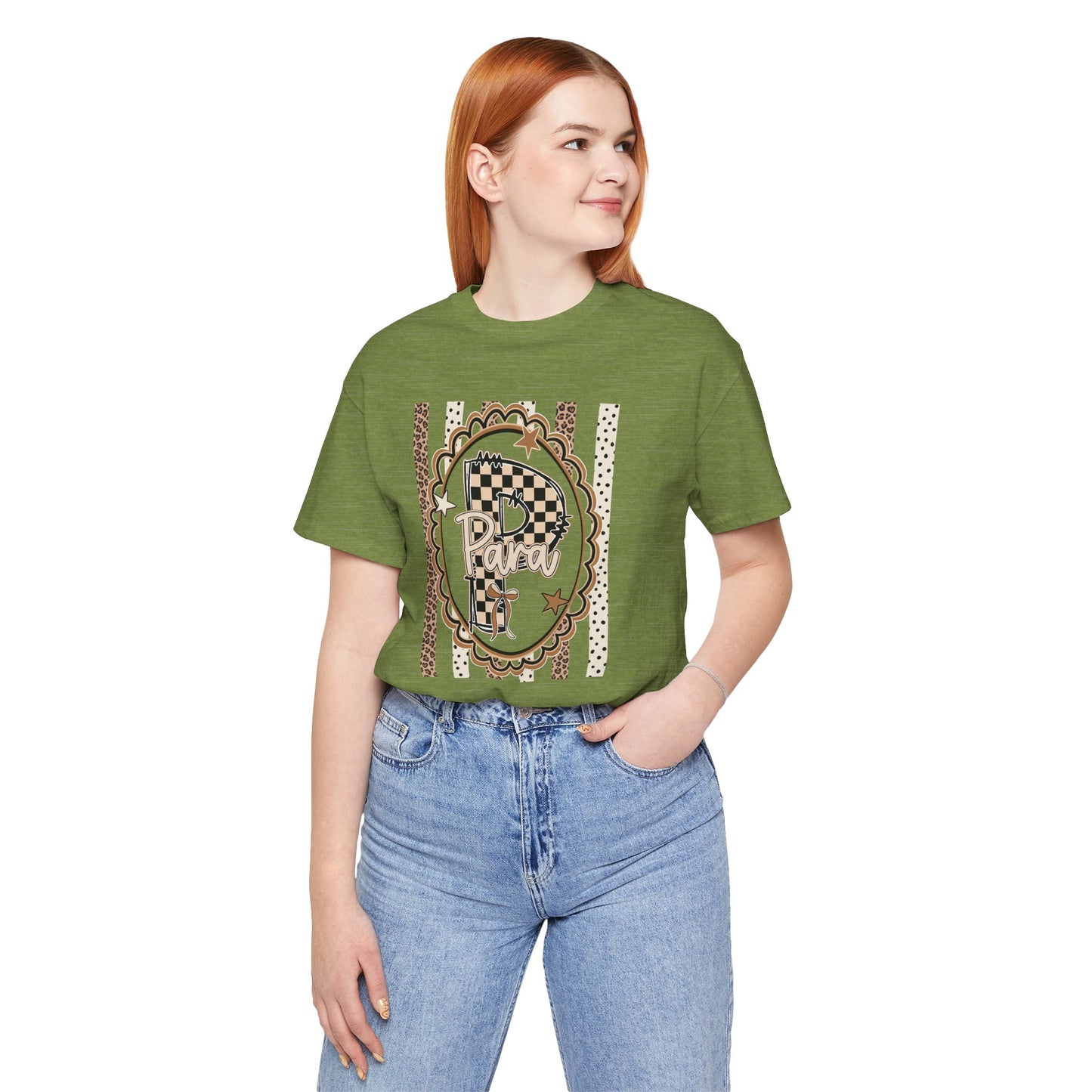 Retro Checkerboard Graphic Tee — Father’s Day Vintage Plaid Dad Shirt