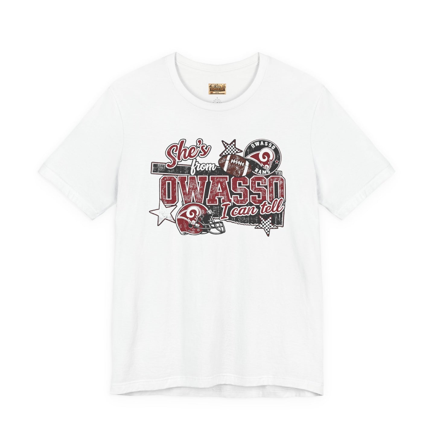 Owasso Pride T-Shirt – "She's from Owasso I can tell" Graphic Tee