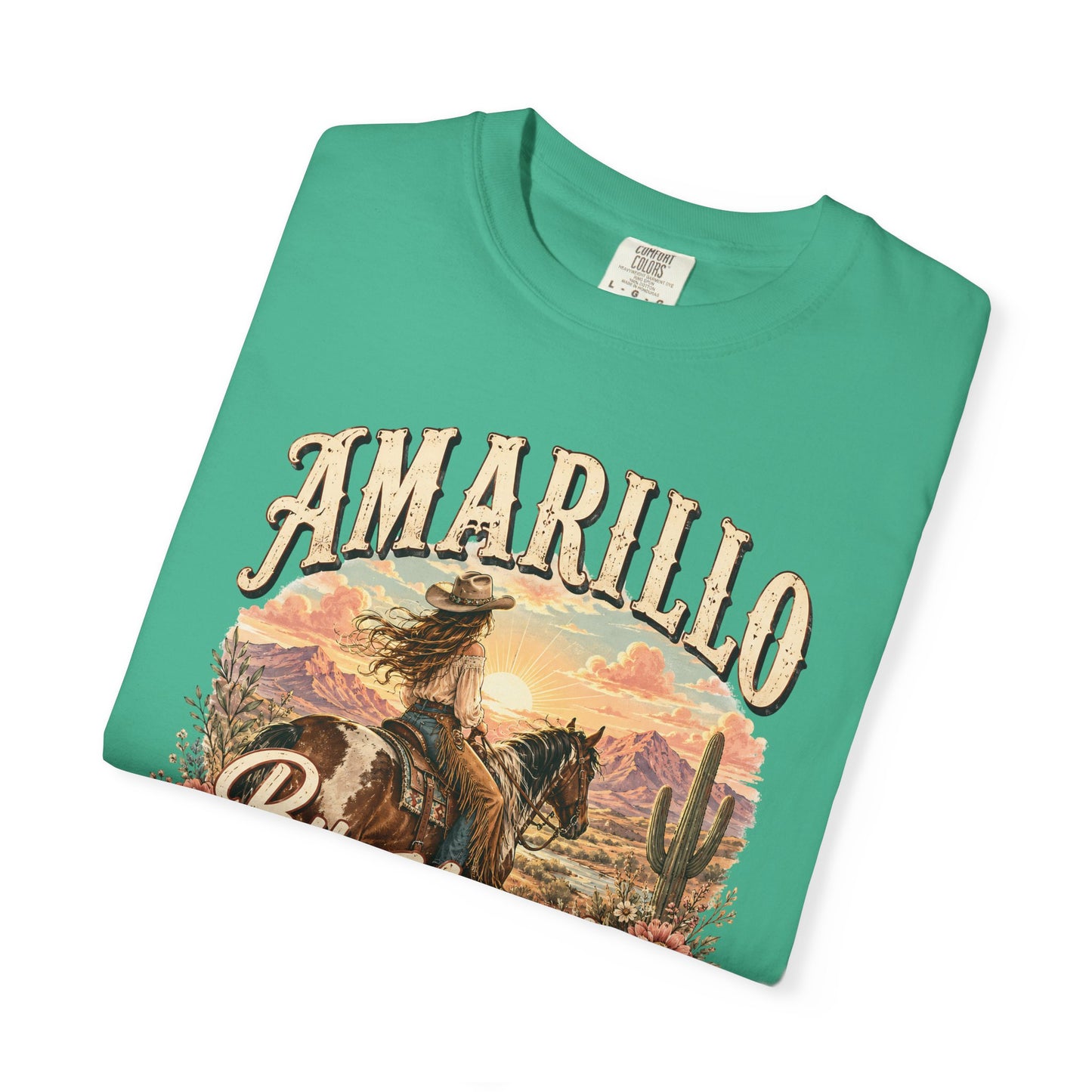 Amarillo By Morning Cowboy T-Shirt — Western Rodeo Graphic Tee