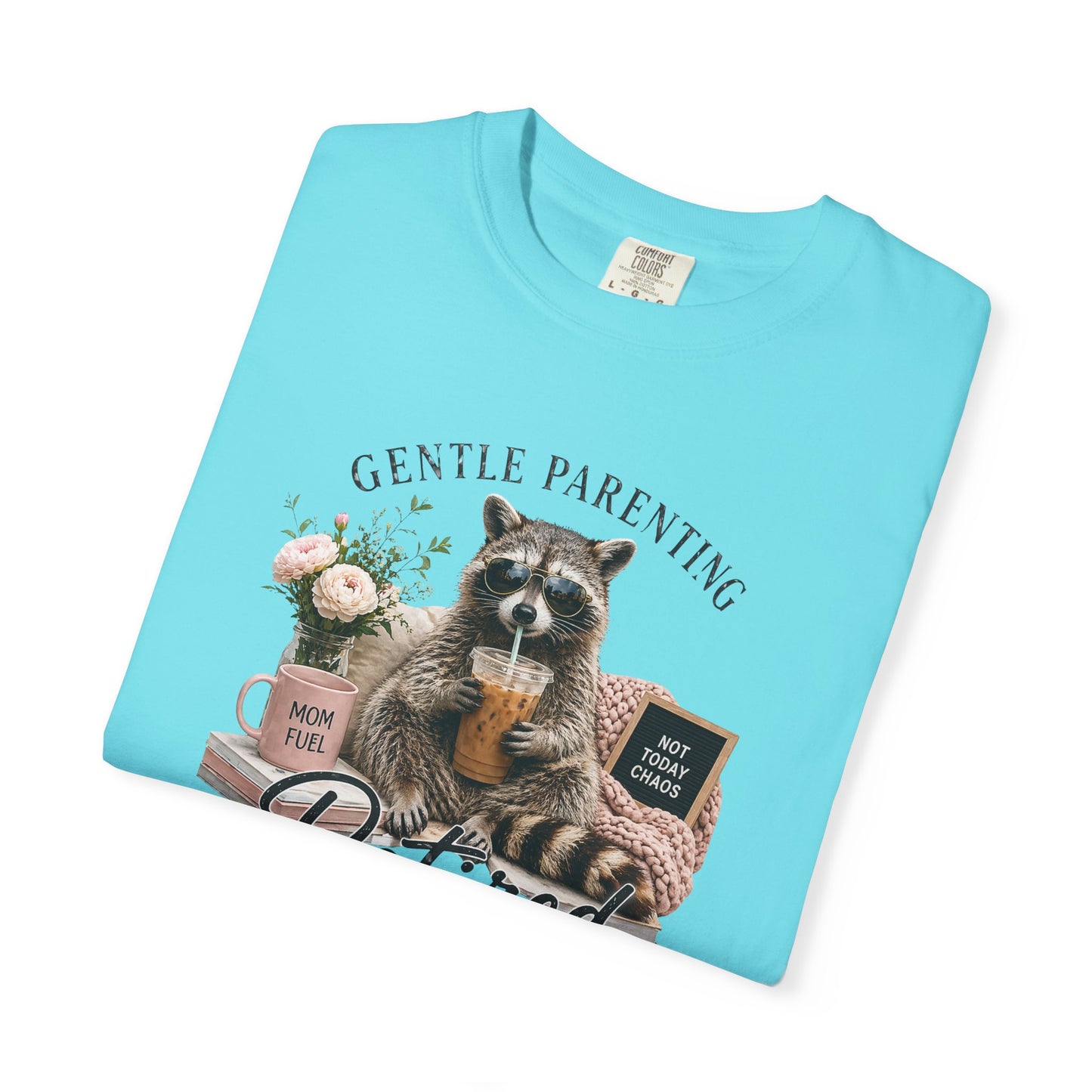 Retired Gentle Parenting Raccoon T-Shirt