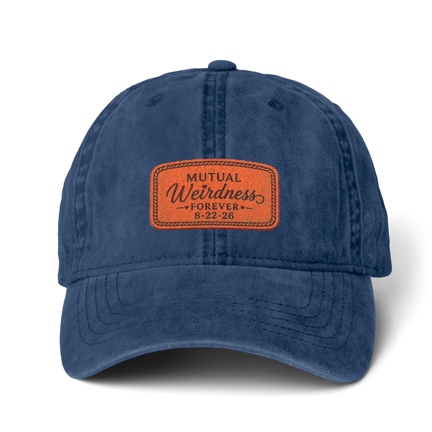 Women's Pigment-Dyed Cap with Fashion Undervisor (Embroidery)