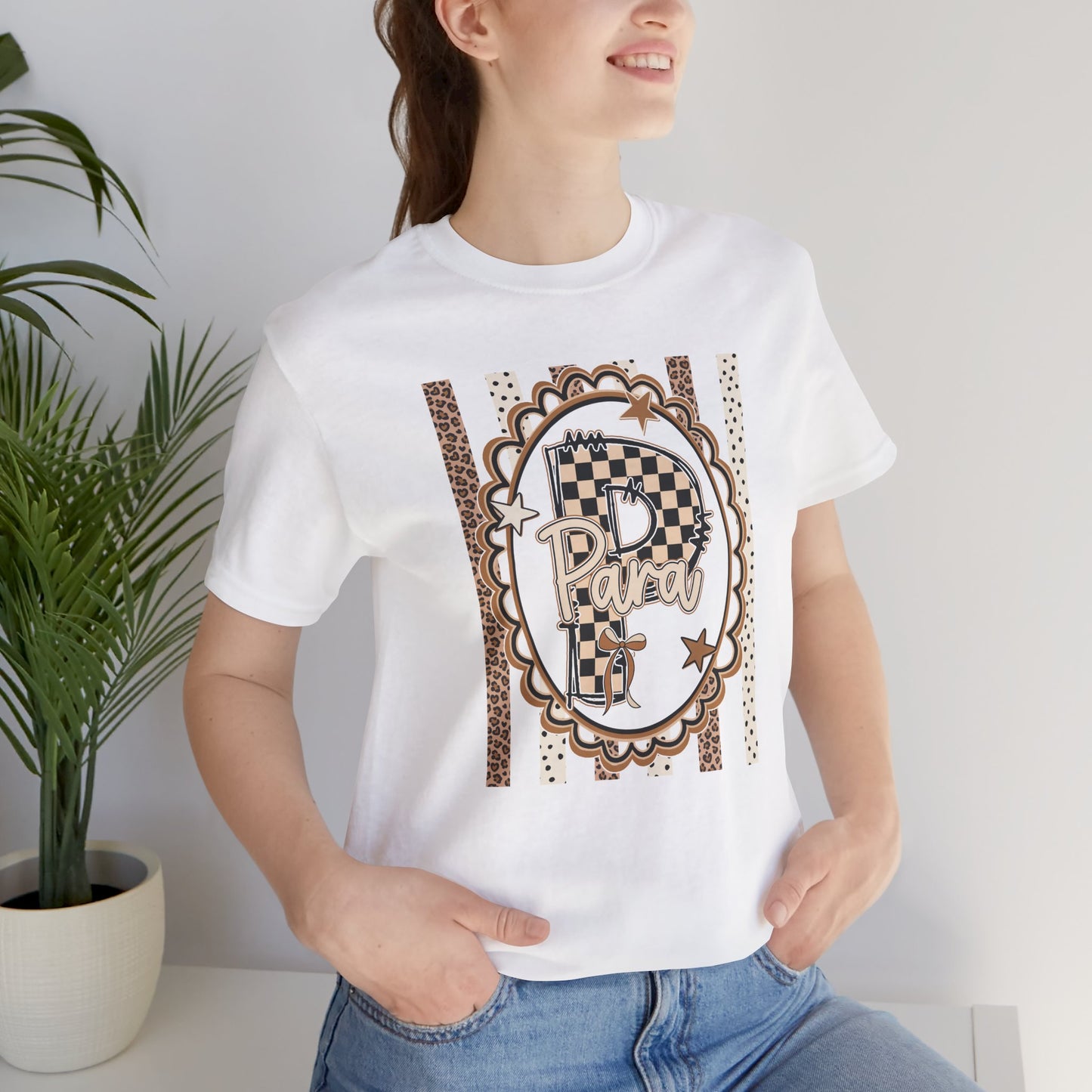 Retro Checkerboard Graphic Tee — Father’s Day Vintage Plaid Dad Shirt