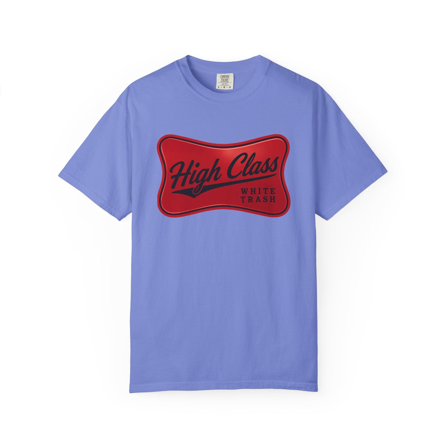 T-Shirt — "High Class White Trash" Retro Logo