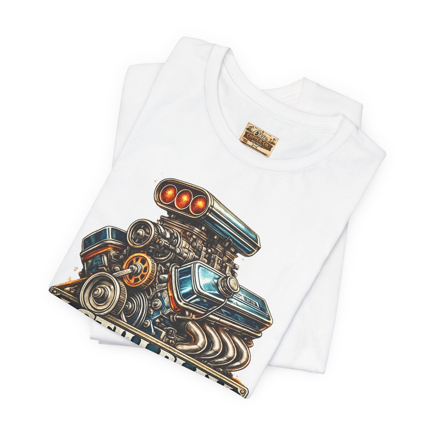 Engine Graphic Tee — "I Still Play With Blocks" Car Lover T-Shirt