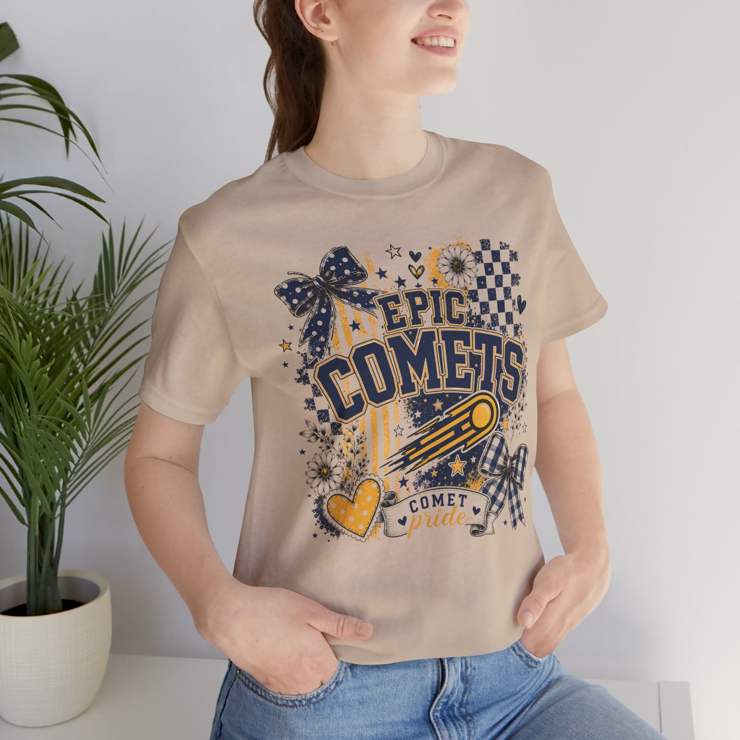 Epic Comets Graphic Tee — Comet Pride School Spirit T‑Shirt