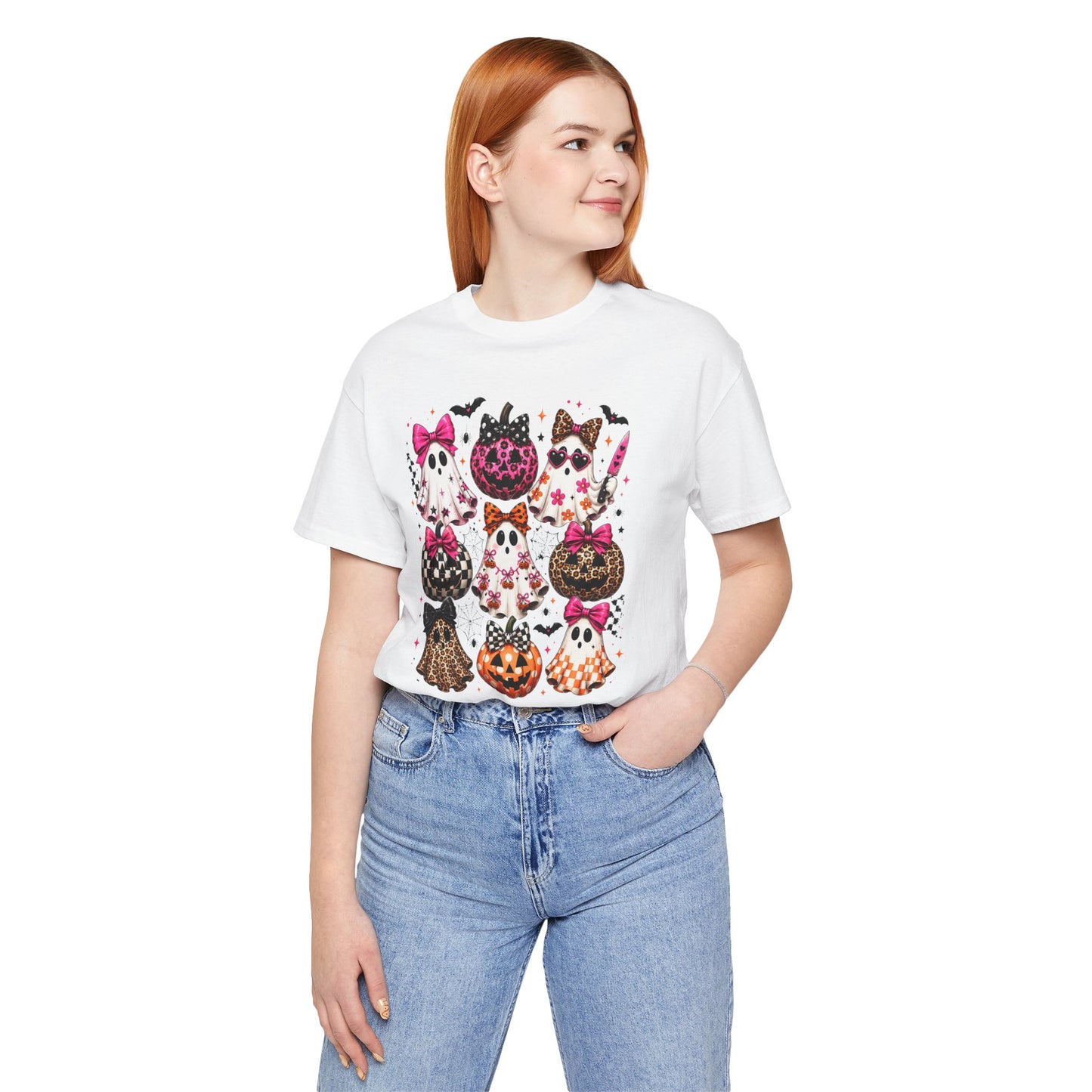 Halloween Kitty Pumpkins Tee