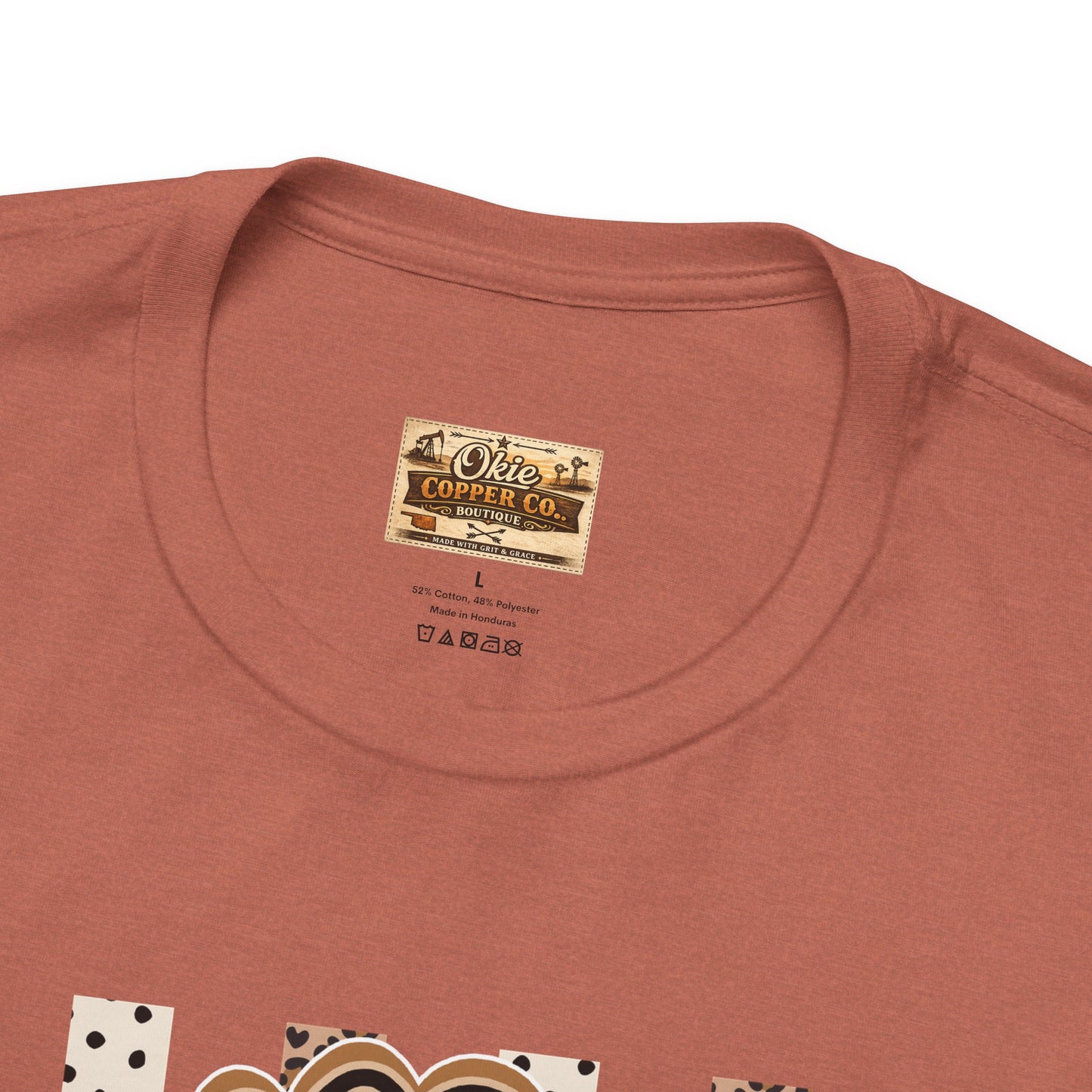 Teacher Monogram Tee — Number 1 Checkered Design