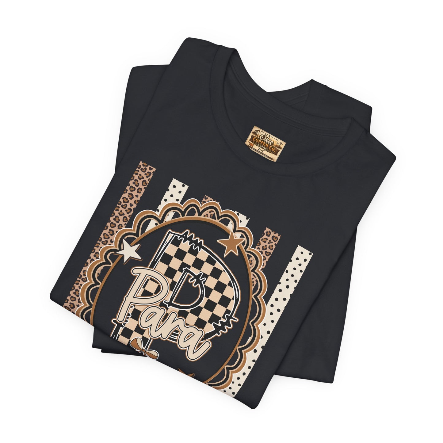 Retro Checkerboard Graphic Tee — Father’s Day Vintage Plaid Dad Shirt