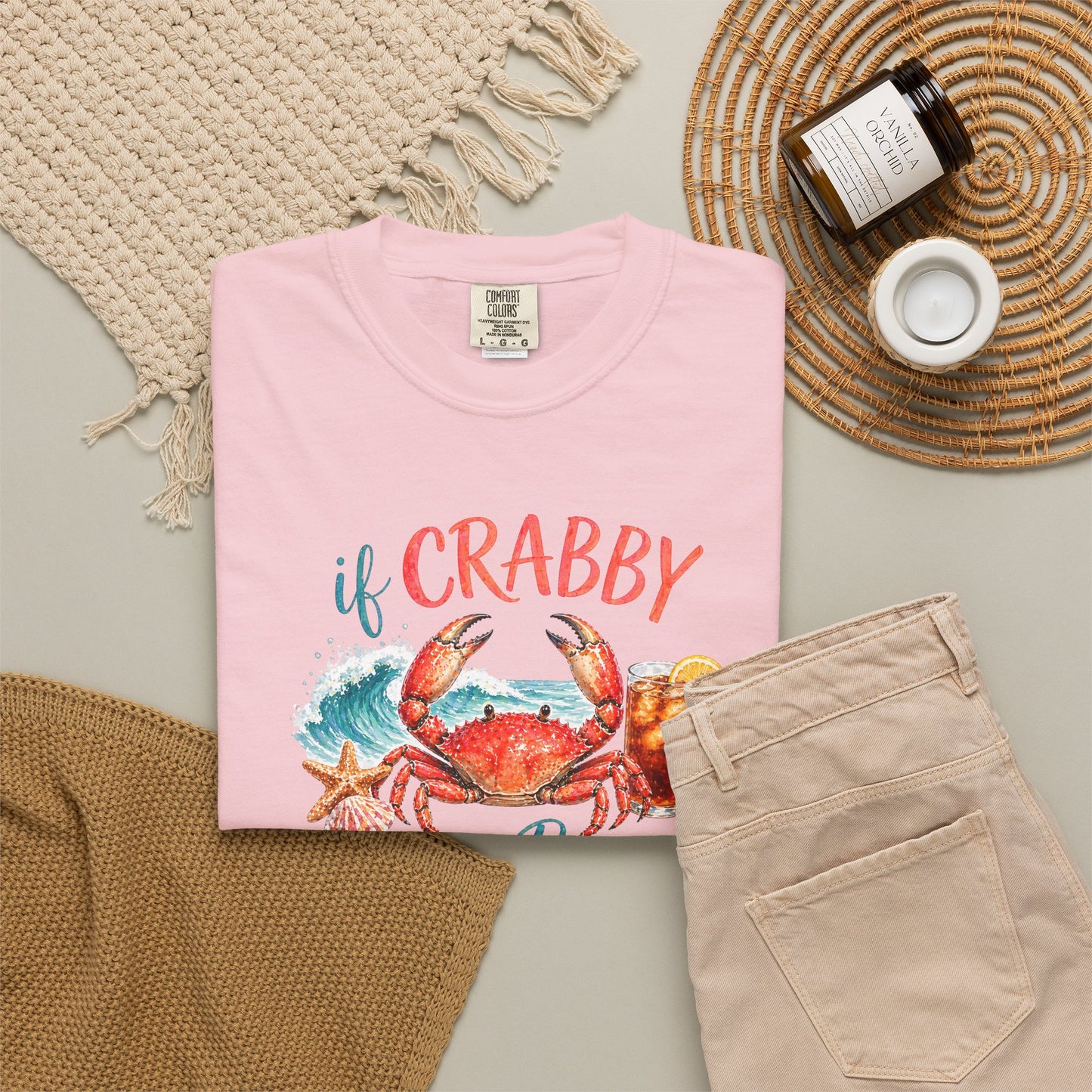 If Crabby Please Return to the Beach T-Shirt