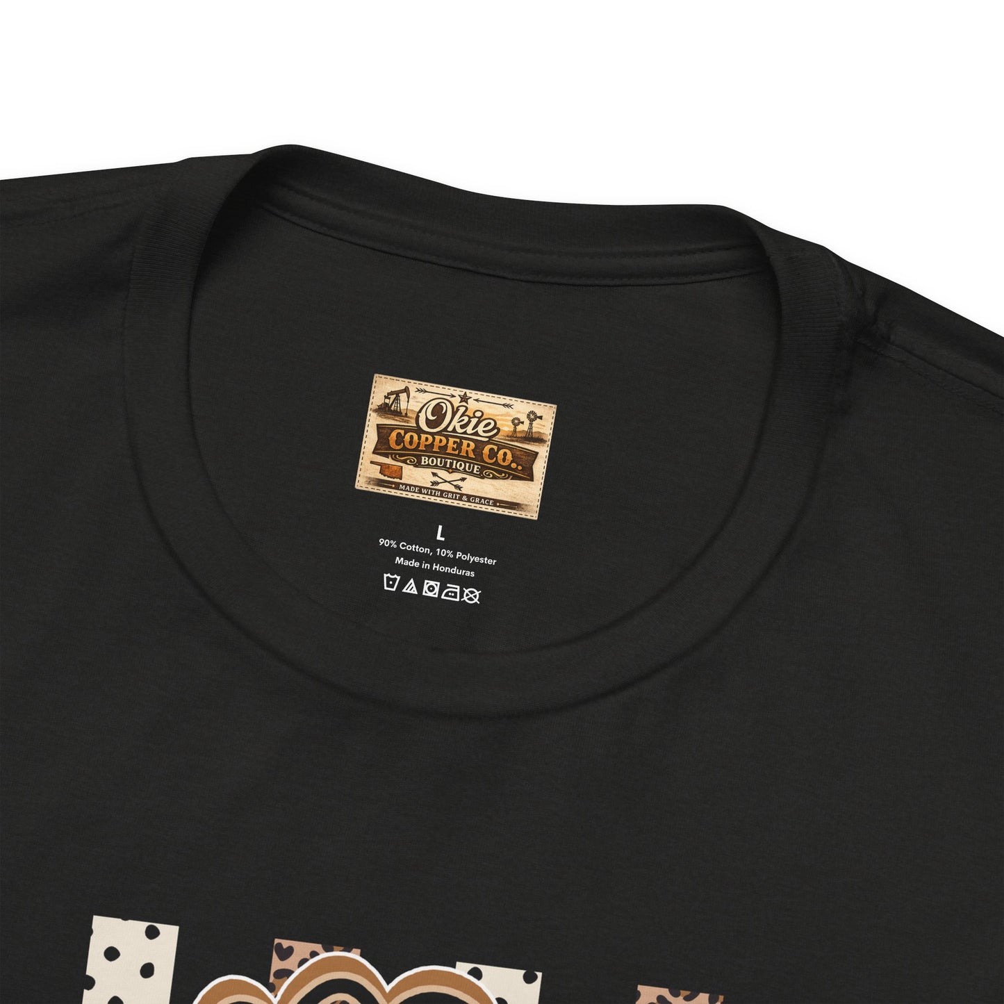 Librarian Checkerboard Letter L Tee — Vintage Booklover Graphic T-Shirt