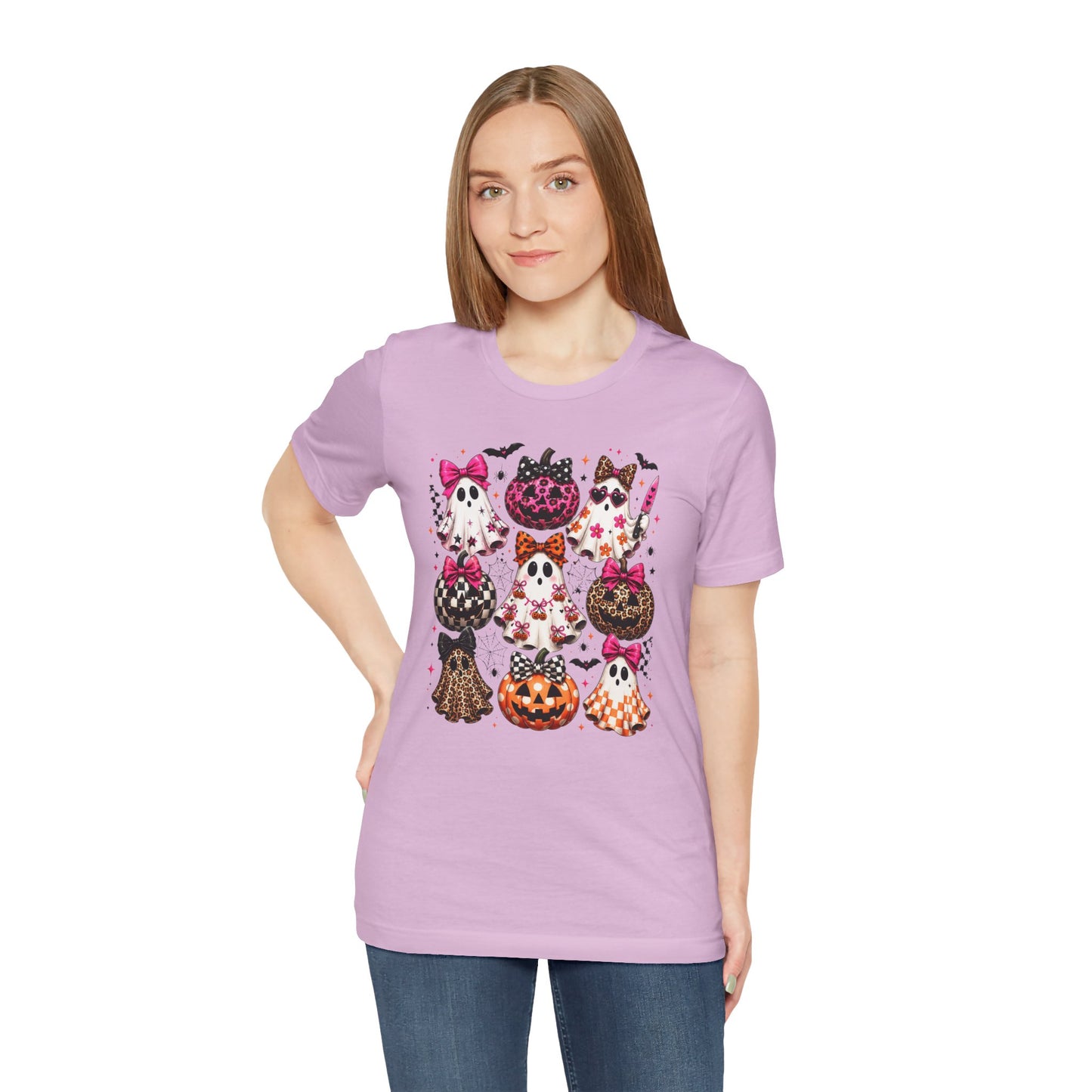 Halloween Kitty Pumpkins Tee