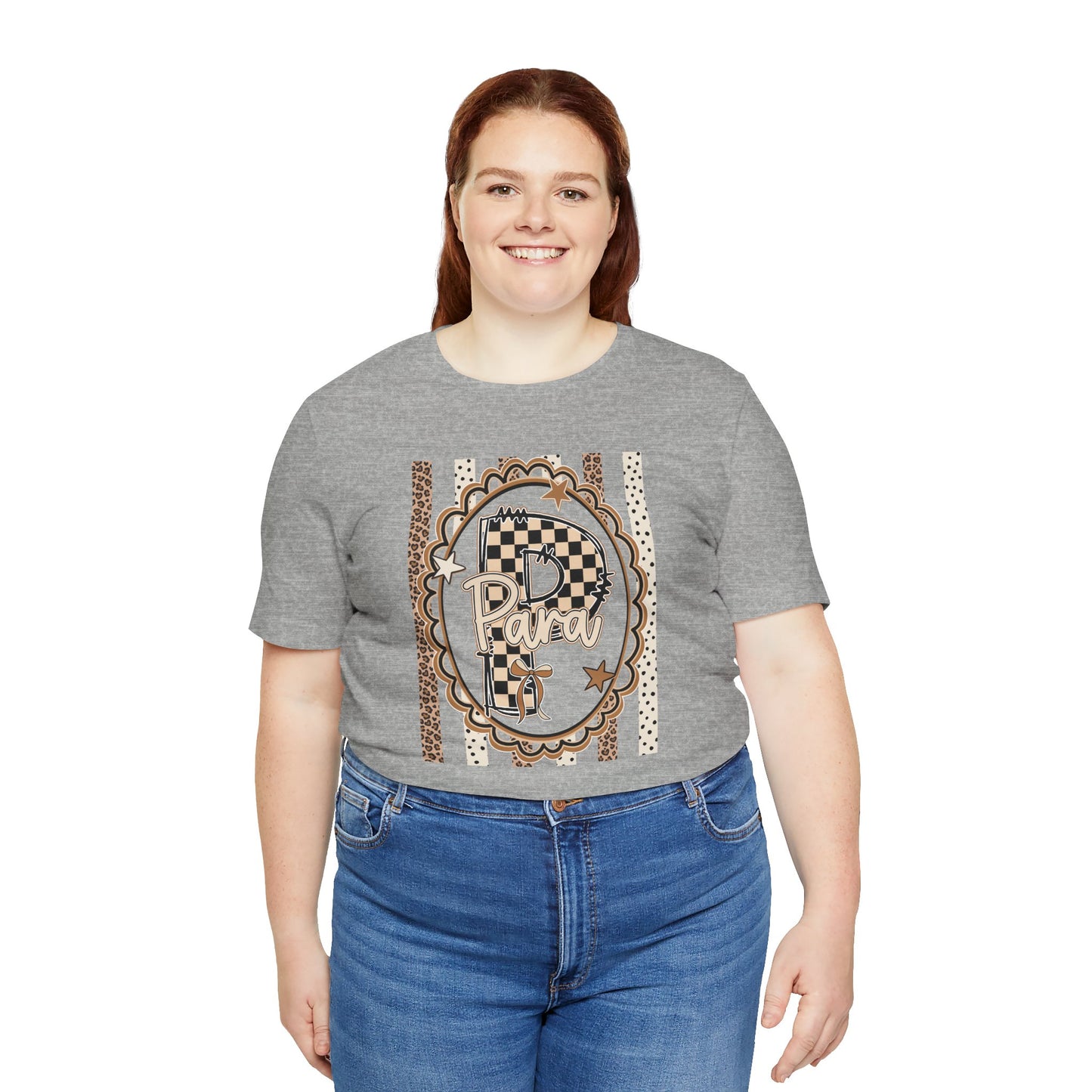 Retro Checkerboard Graphic Tee — Father’s Day Vintage Plaid Dad Shirt