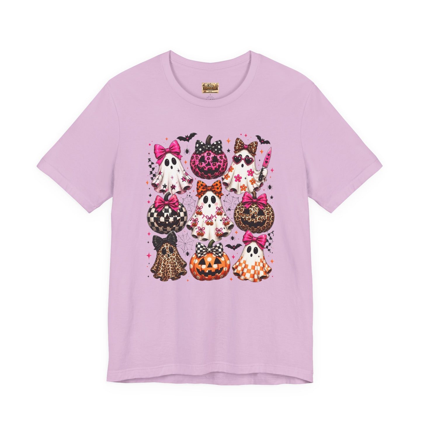 Halloween Kitty Pumpkins Tee