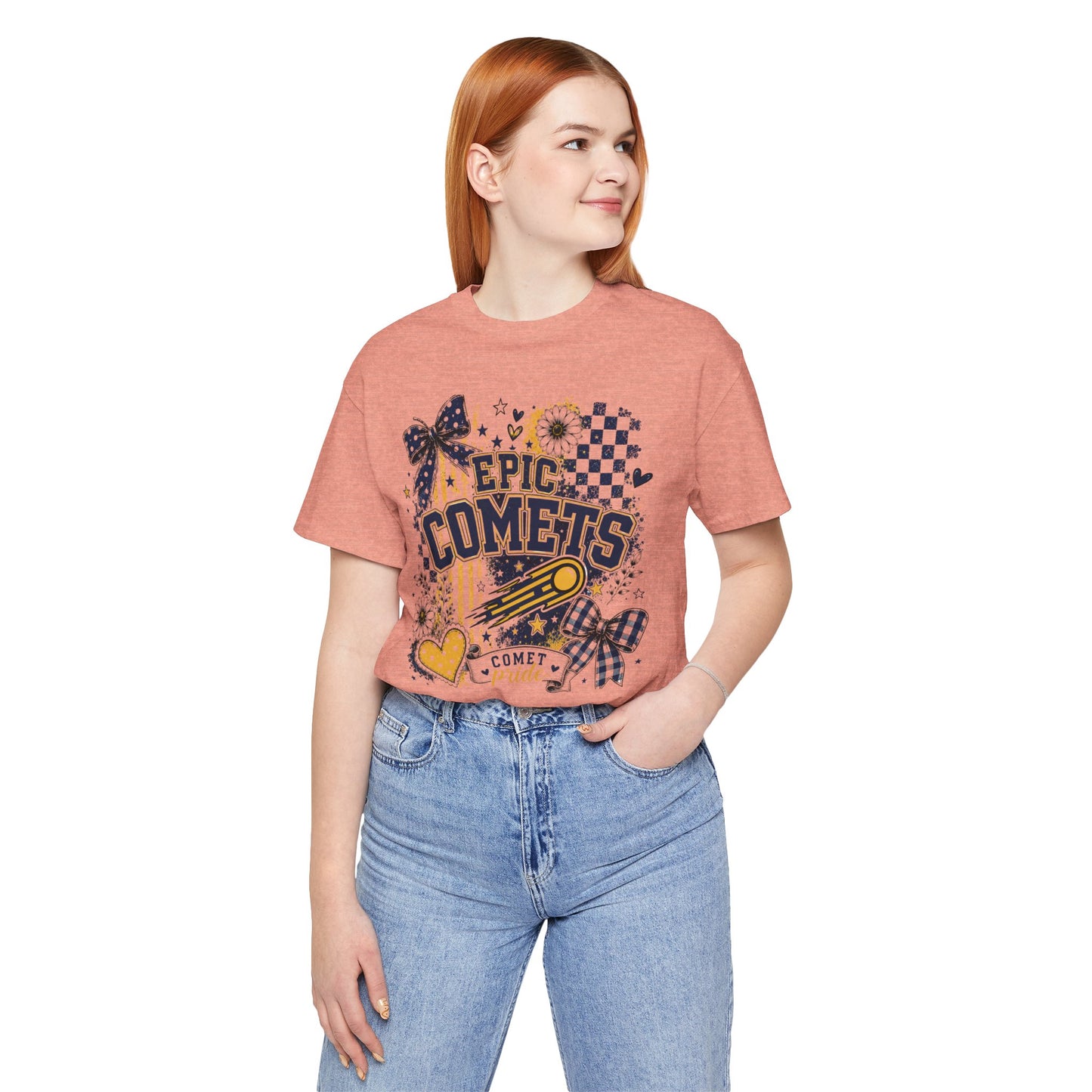 Epic Comets Graphic Tee — Comet Pride School Spirit T‑Shirt