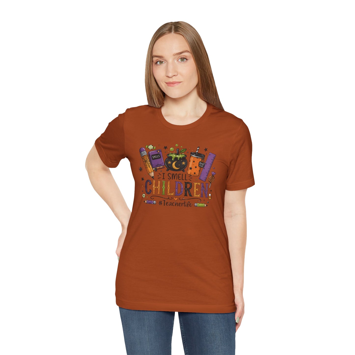 I Smell Children Halloween Teacher T-Shirt
