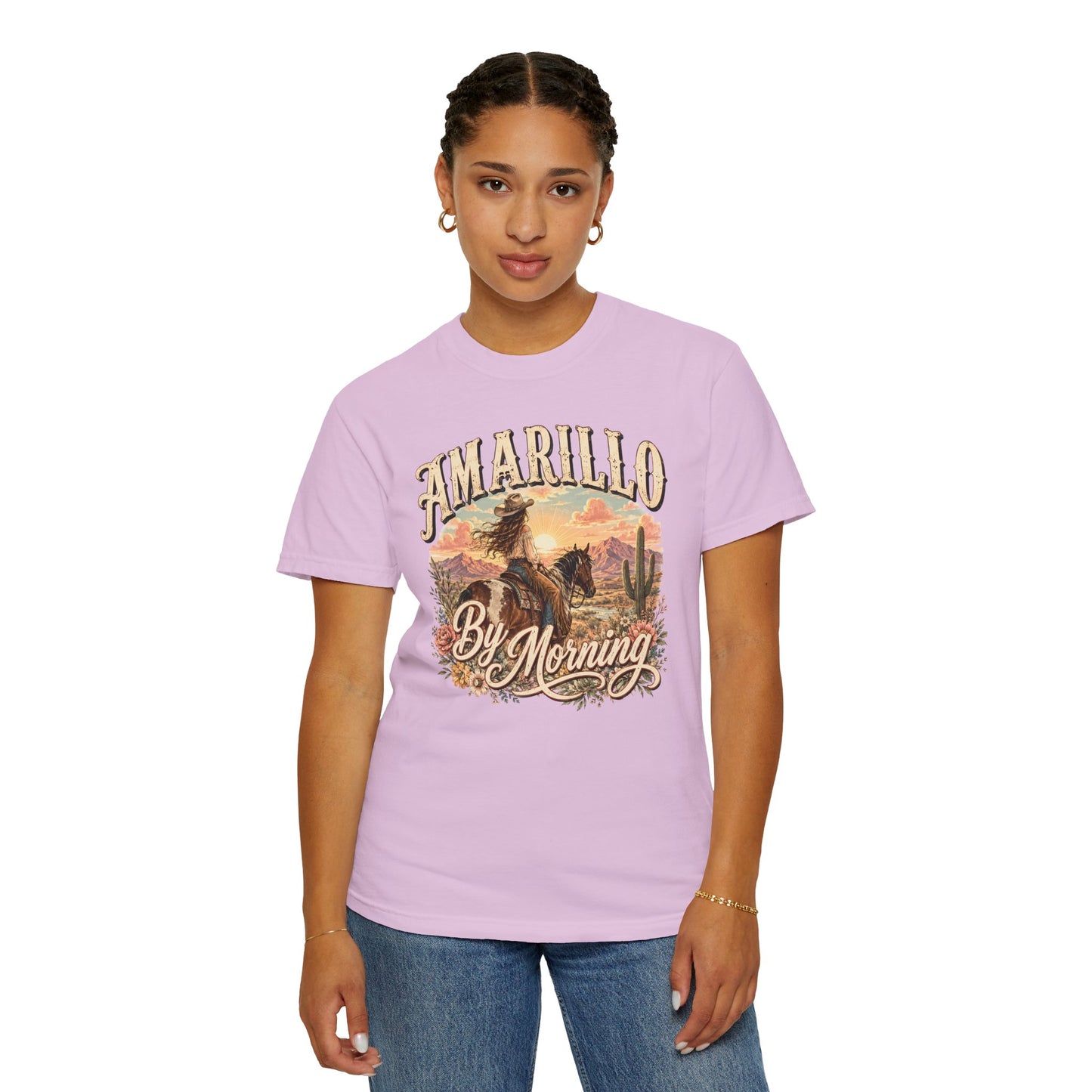 Amarillo By Morning Cowboy T-Shirt — Western Rodeo Graphic Tee
