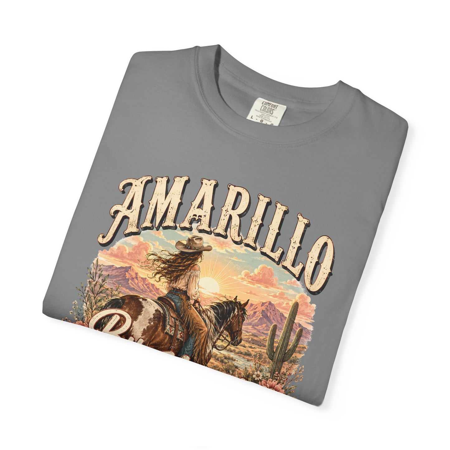 Amarillo By Morning Cowboy T-Shirt — Western Rodeo Graphic Tee