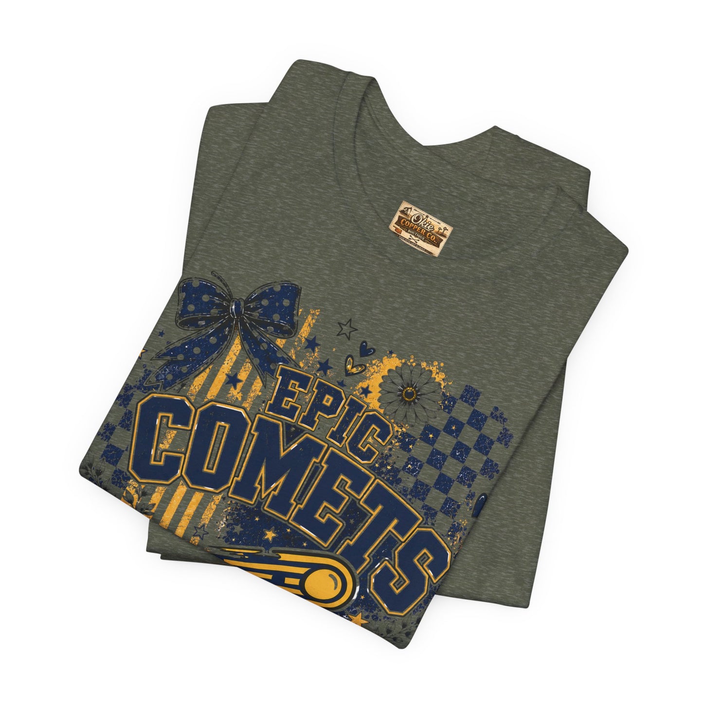 Epic Comets Graphic Tee — Comet Pride School Spirit T‑Shirt