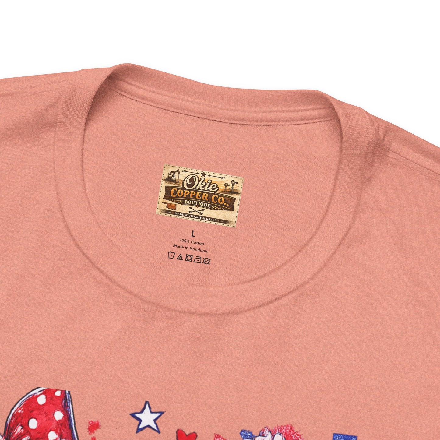 Spartans Pride Graphic Tee — Red, White & Blue School Spirit T-Shirt